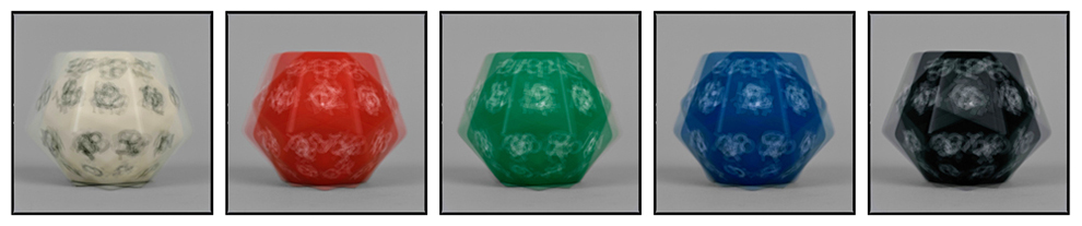 The Unconscious Observer #1 thru #52014Chromogenic prints, 32 x 32 inches each