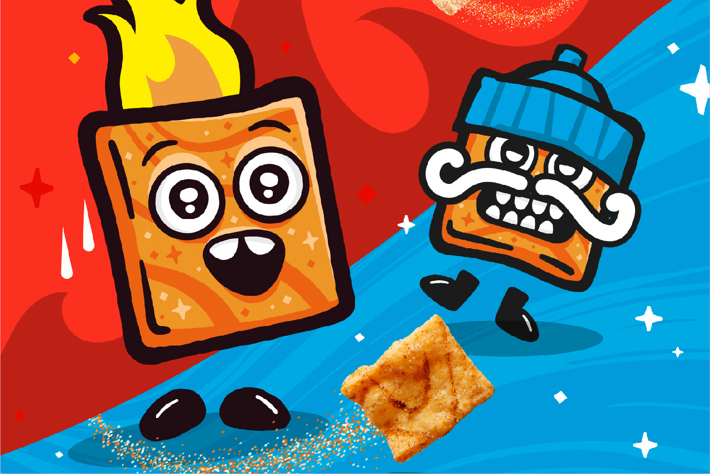 Cinnamon Toast Crunch  Packaging/Illustration
