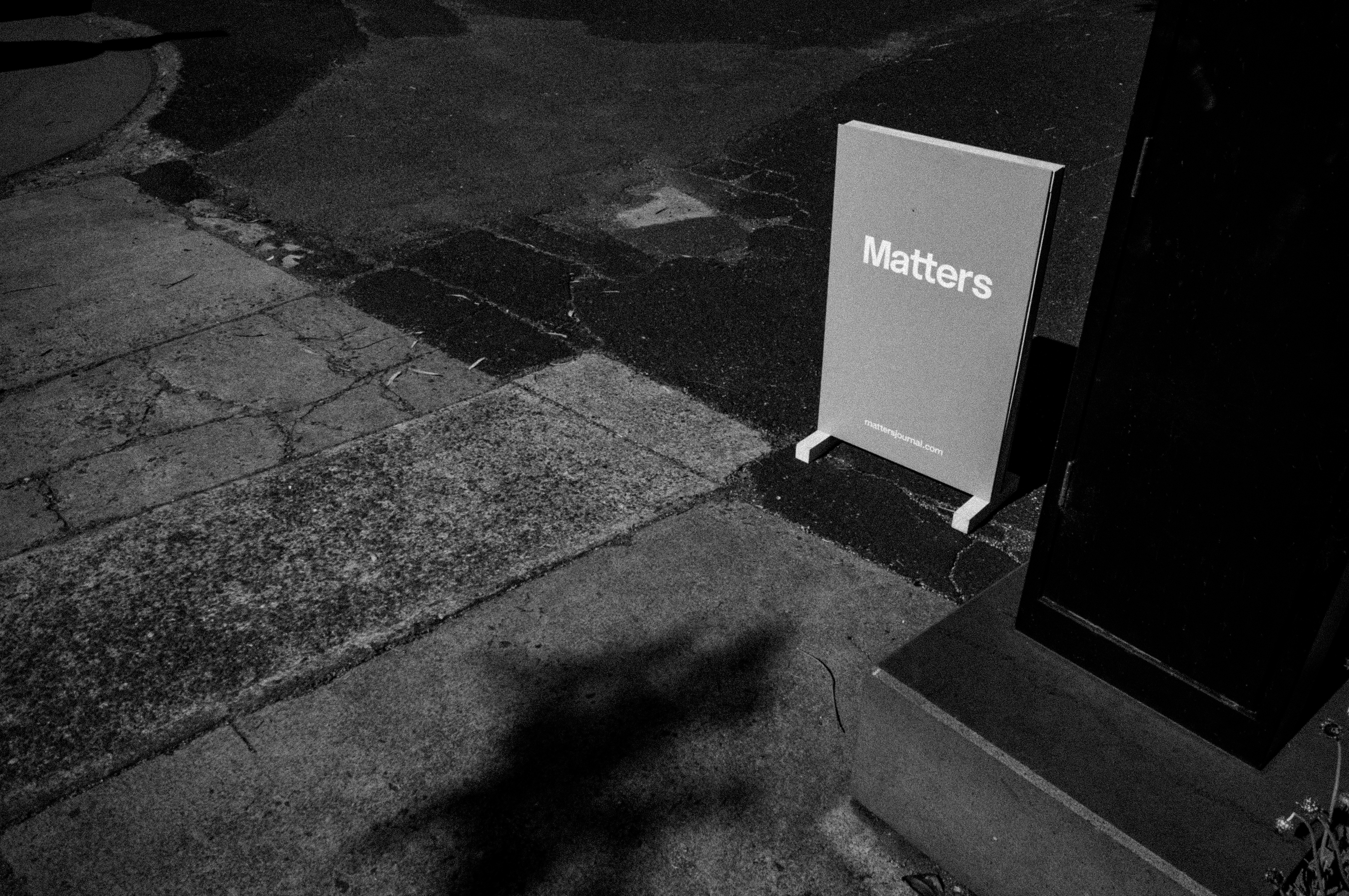 Event documentation for Matters Journal