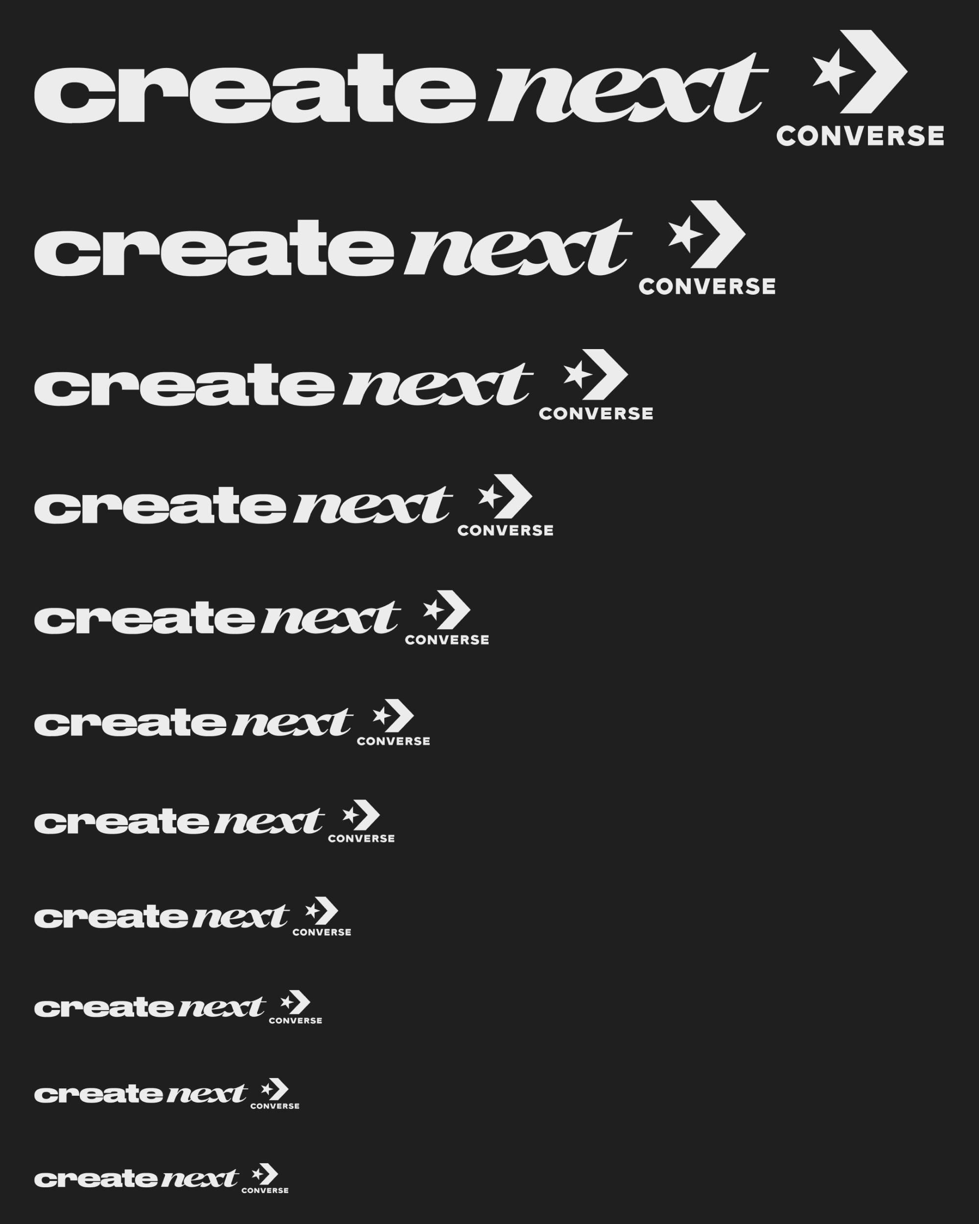 Brand System, Converse Global, 2023