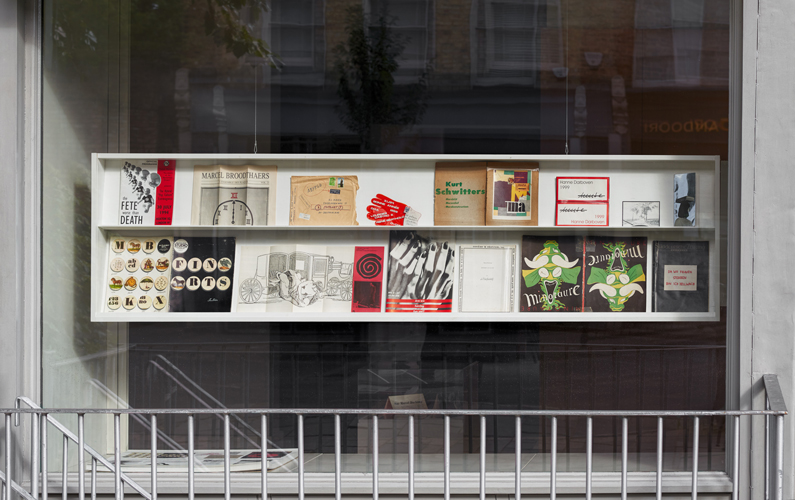 Installation View Don't Forget: Artists' Remnants and Paper Scraps 2015 Photo: Alex Delfanne