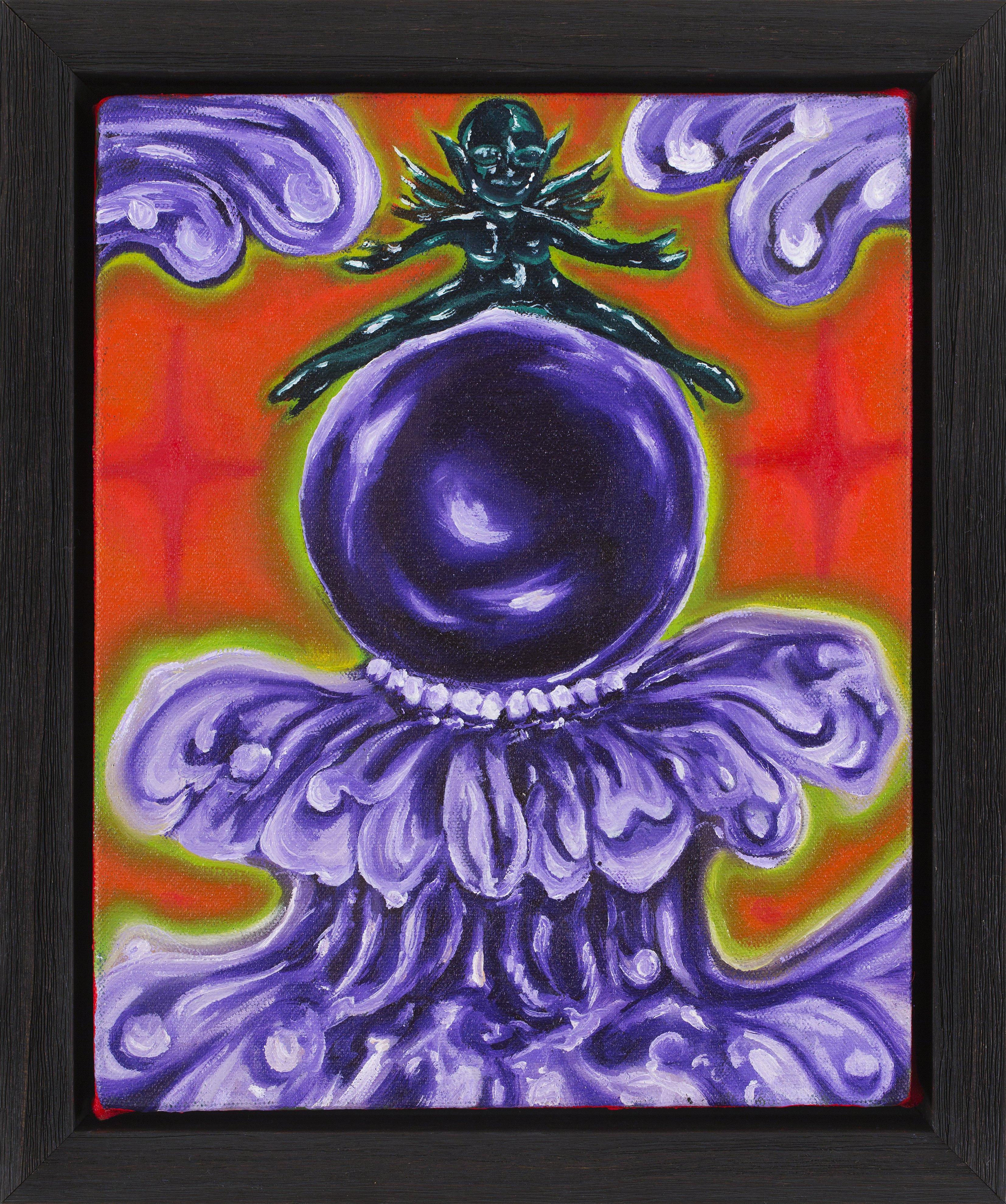 pearl (2022), oil on canvas , 25 x 20 cm. Photographer David Paterson