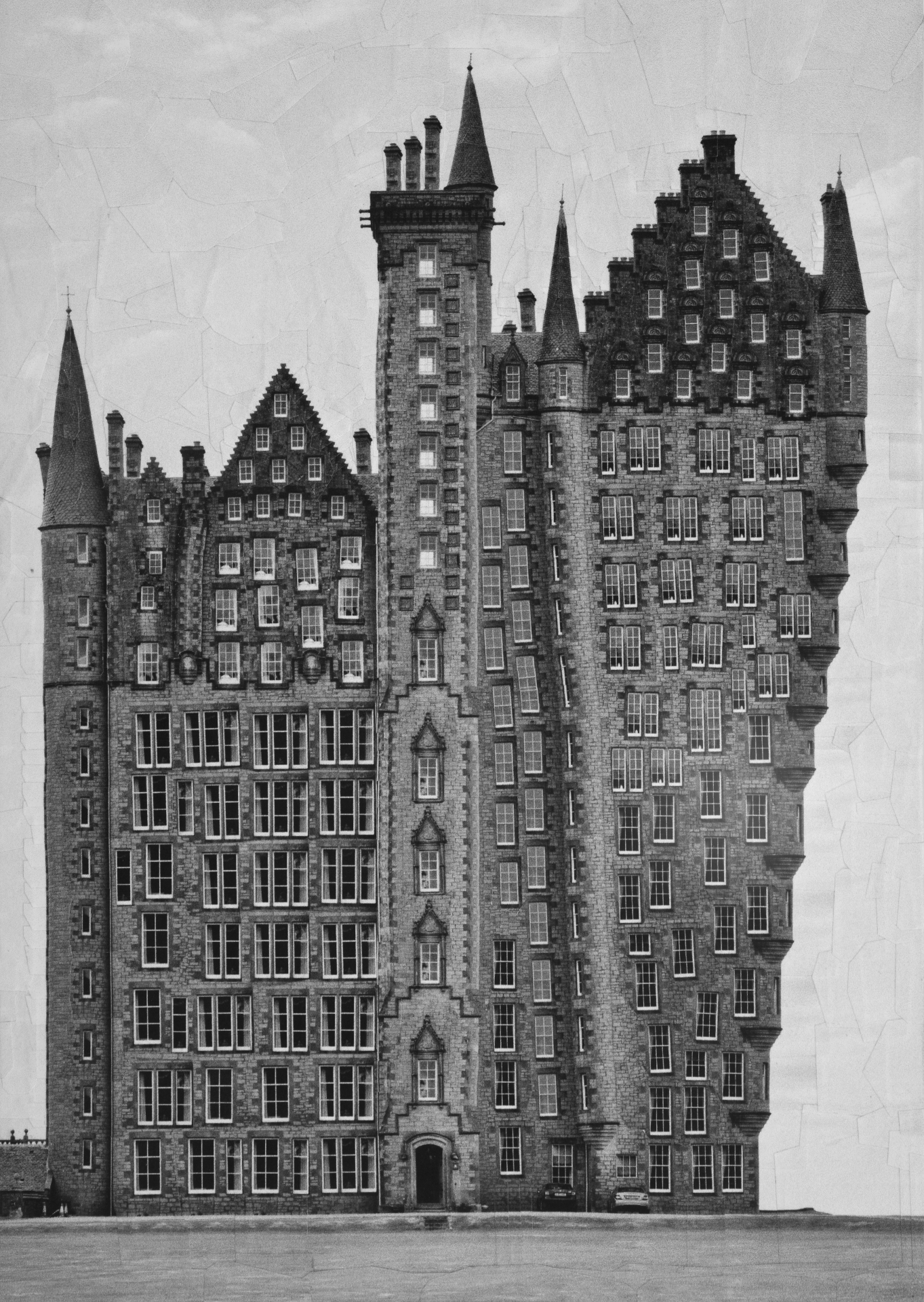 Cat Hotel, 2022, 8.2 x 11.6 inches