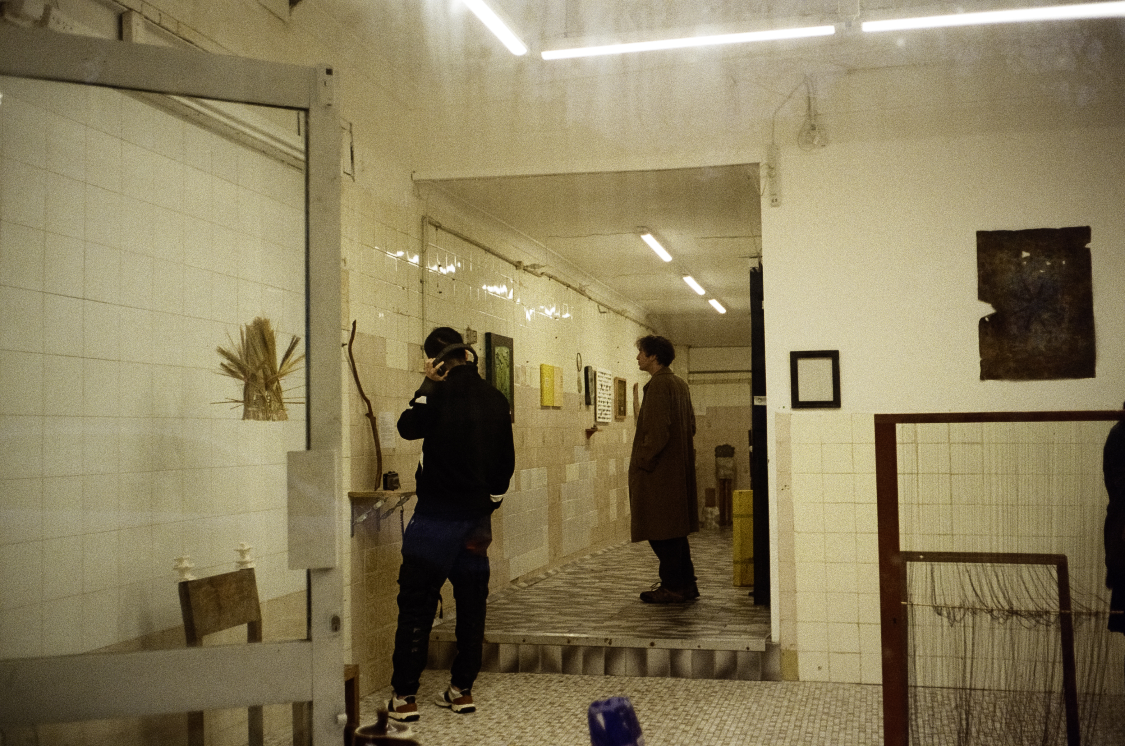 Exhibition view of This is what the stick heard (2024). Photograph by the artist