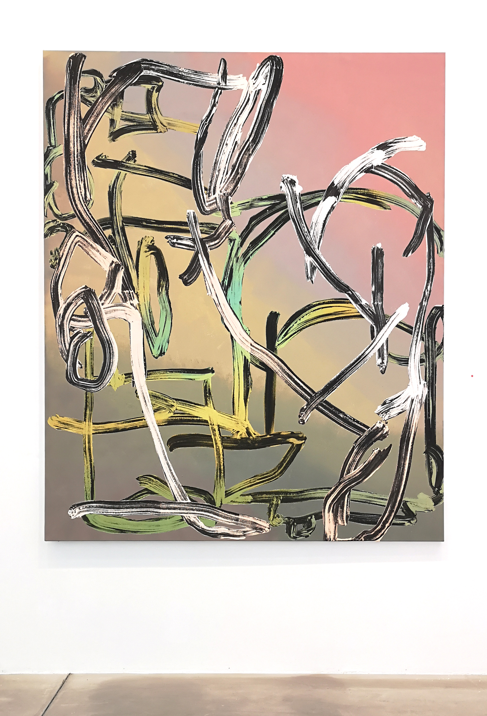 LIP T- 3, 2019 Acrylique sur toile 180 x 150 cm