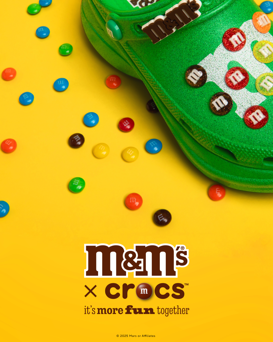 mms design, lead designer, m&ms x crocs