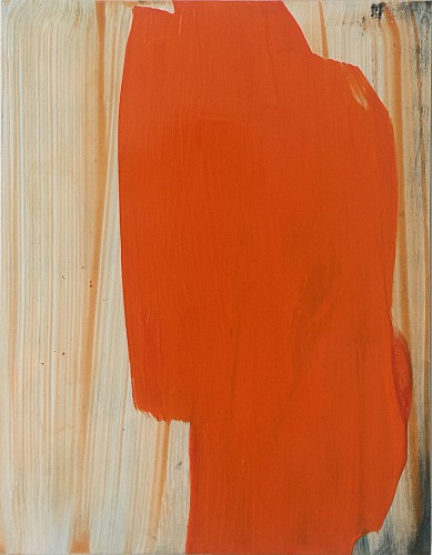 Untitled, acrylic on board, 14"x 11", 36 x 28cm 2016