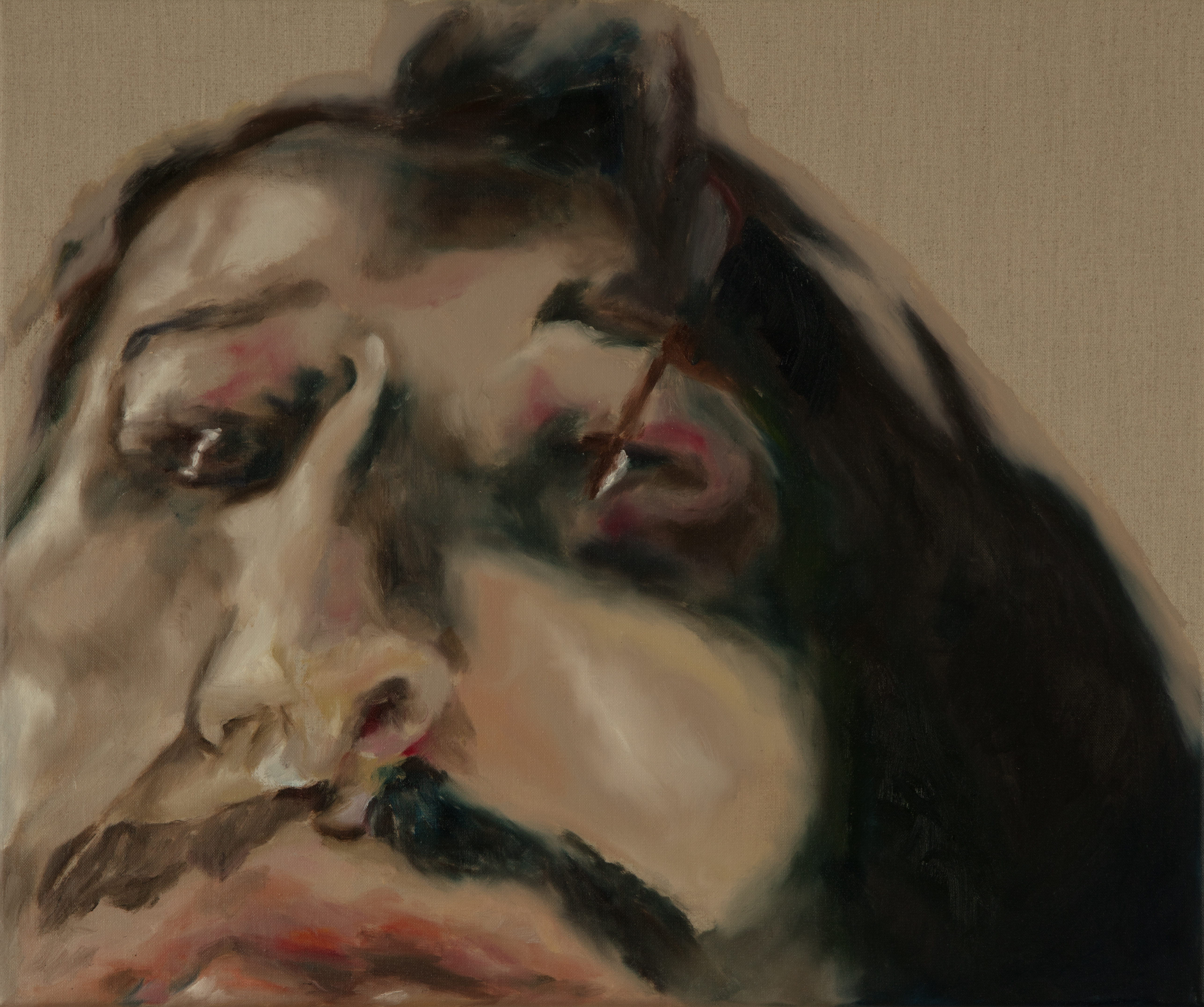 Untitled, Oil on linen, 50 x 60, 2022