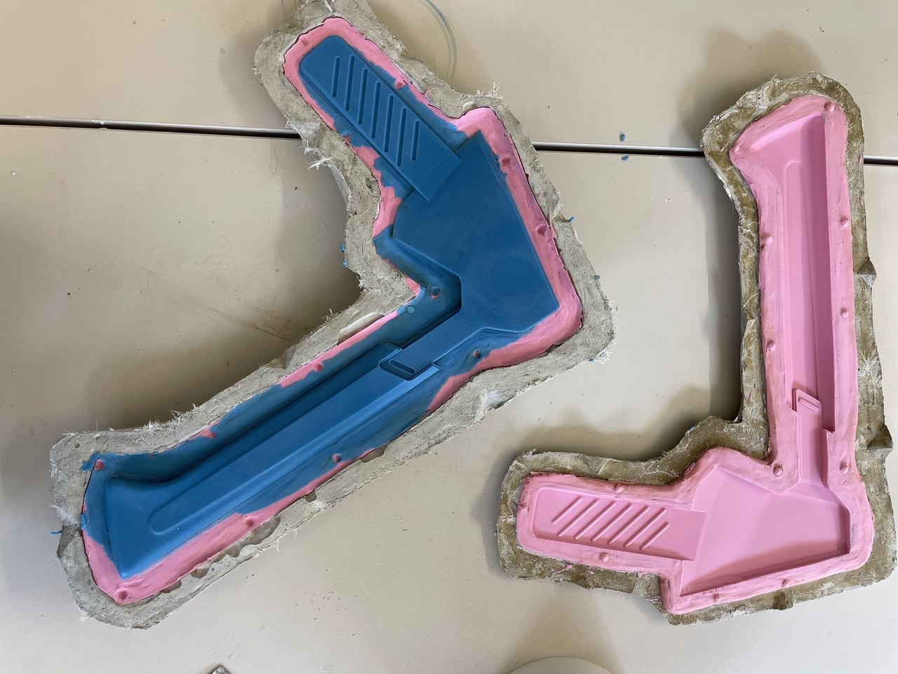 Silicone mold for lost wax cast