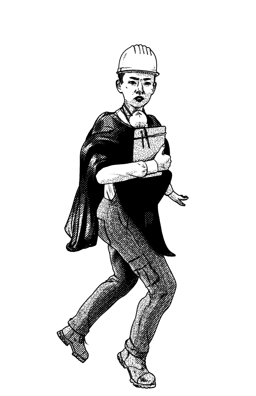 Character design for 'Breach'