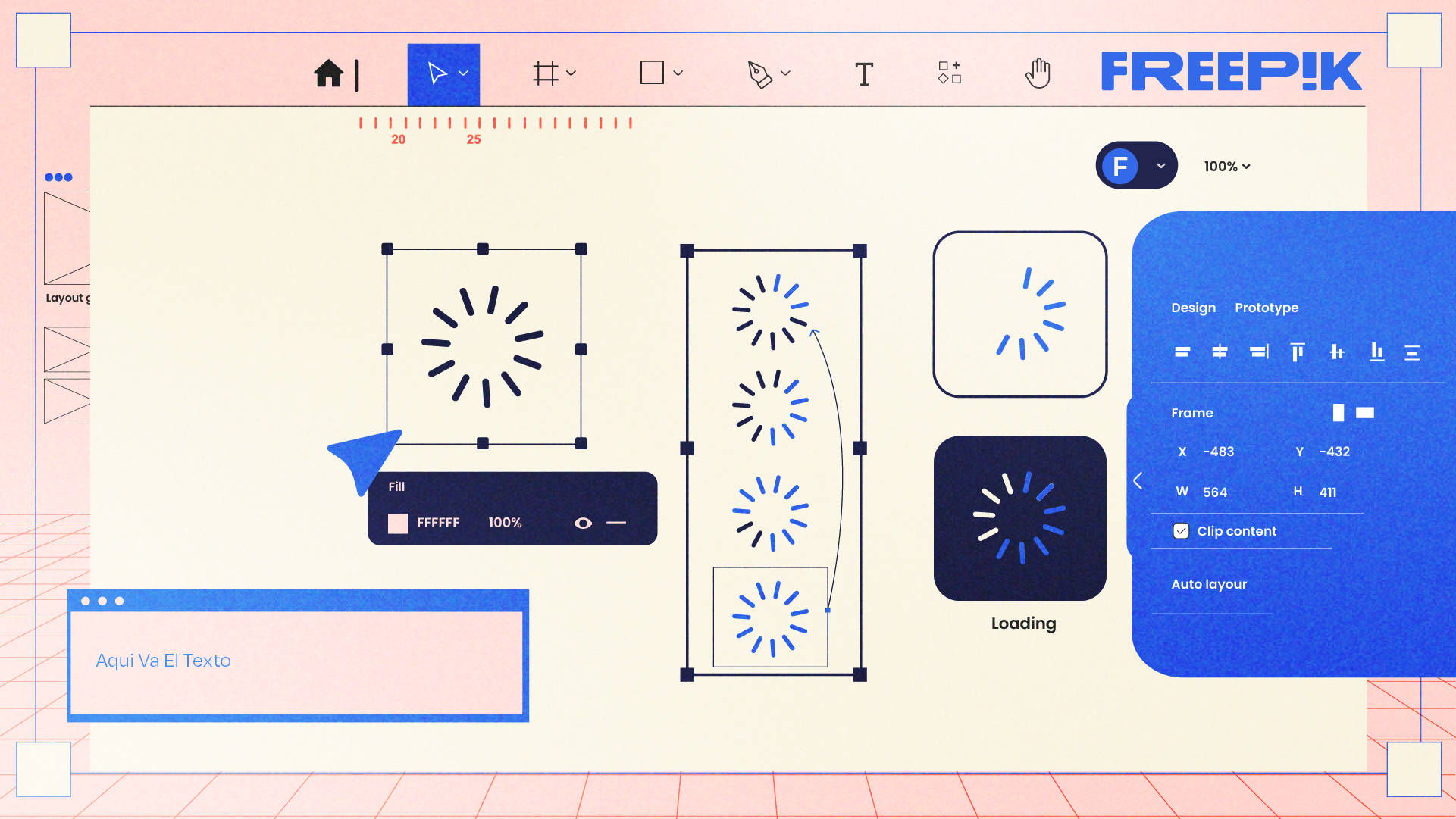 Diseño para FREEPIK - Colaboracion con MARGARITO ESTUDIO.