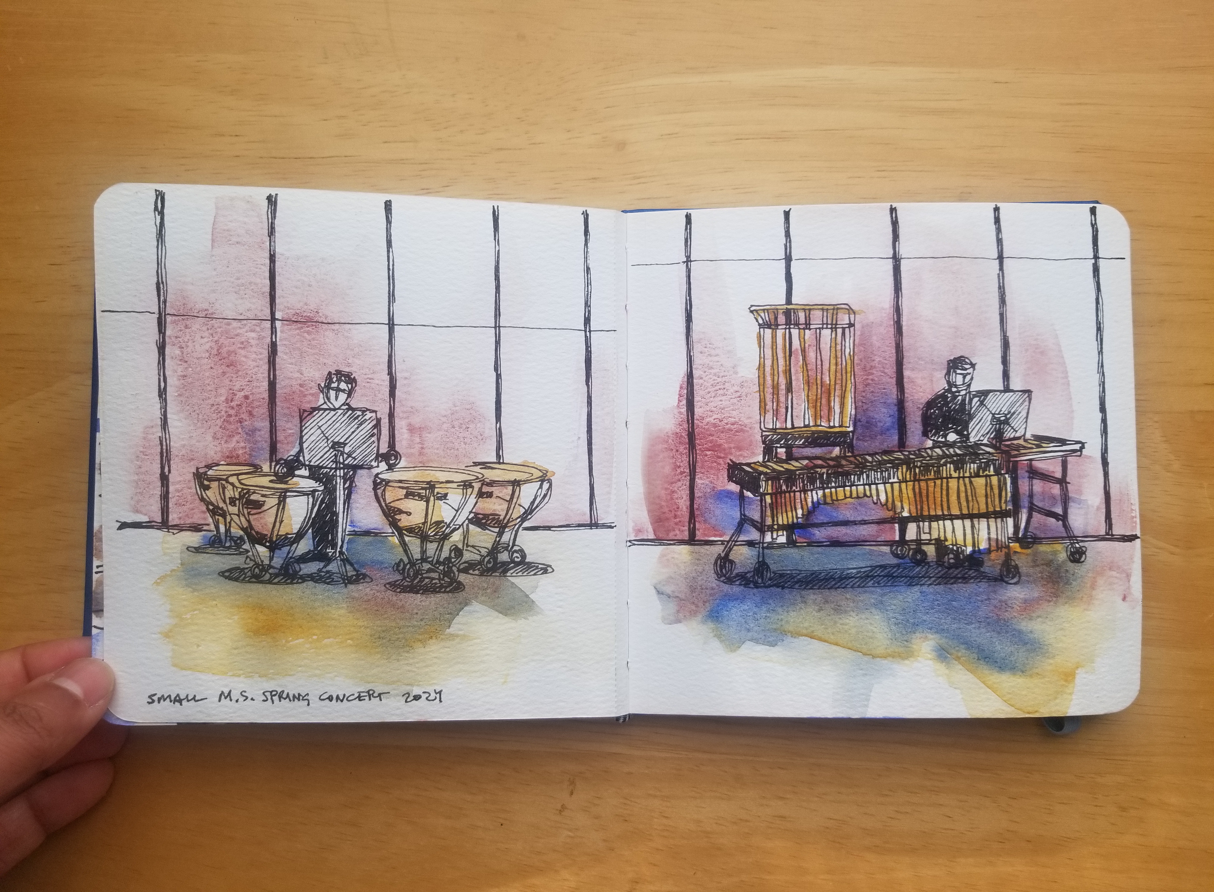 Spring Concert - fast sketch