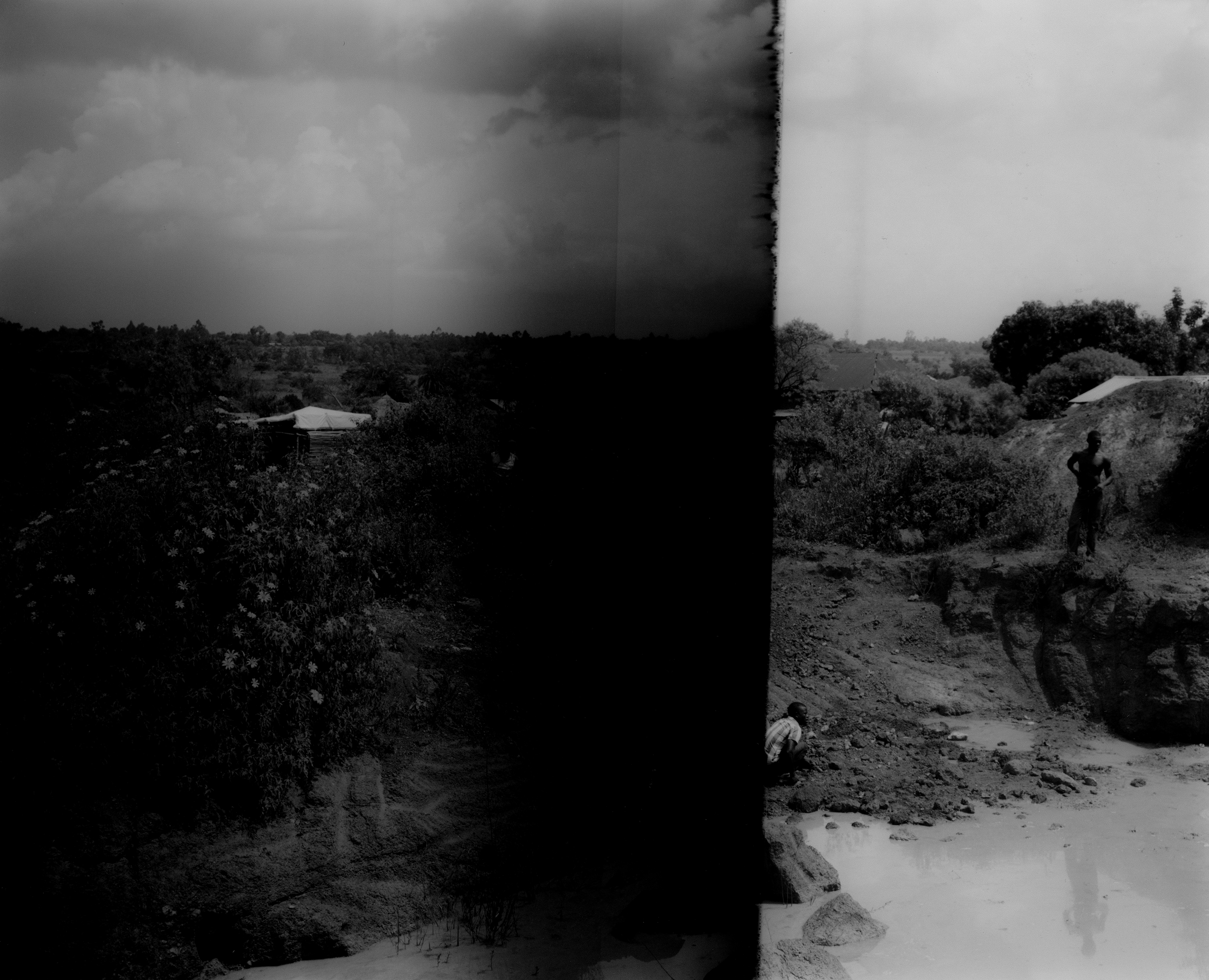 VII. - 07/10/2020 - Darkroom testing on a range of prints from Uganda in 2018