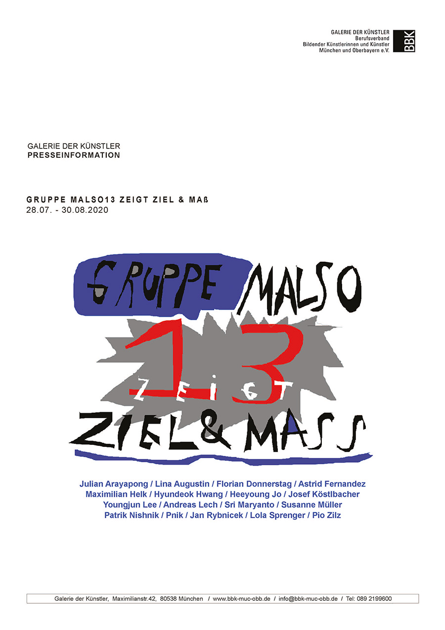 Galerie der Künstler, 2020