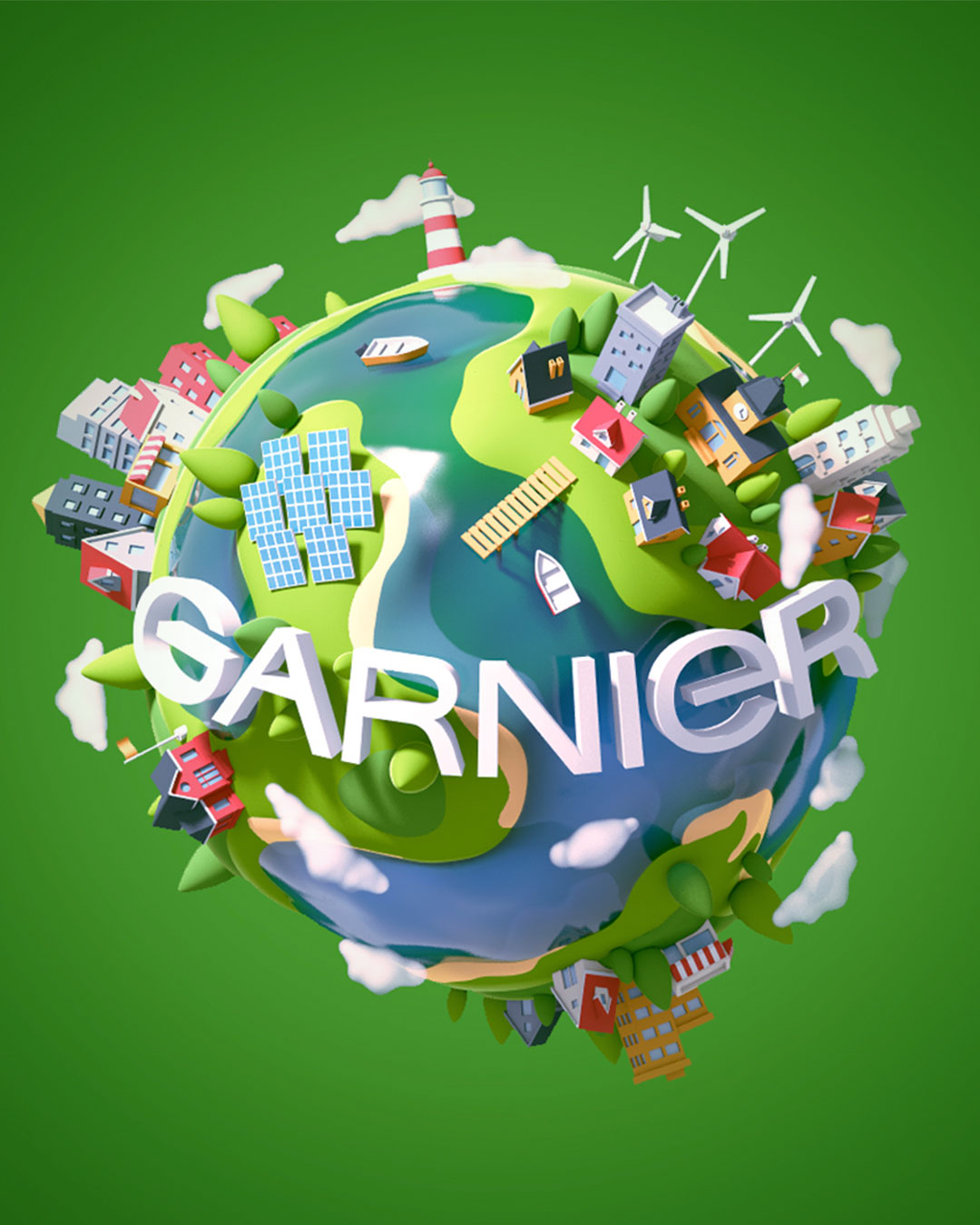 Garnier ︎︎︎ The World of Green Beauty