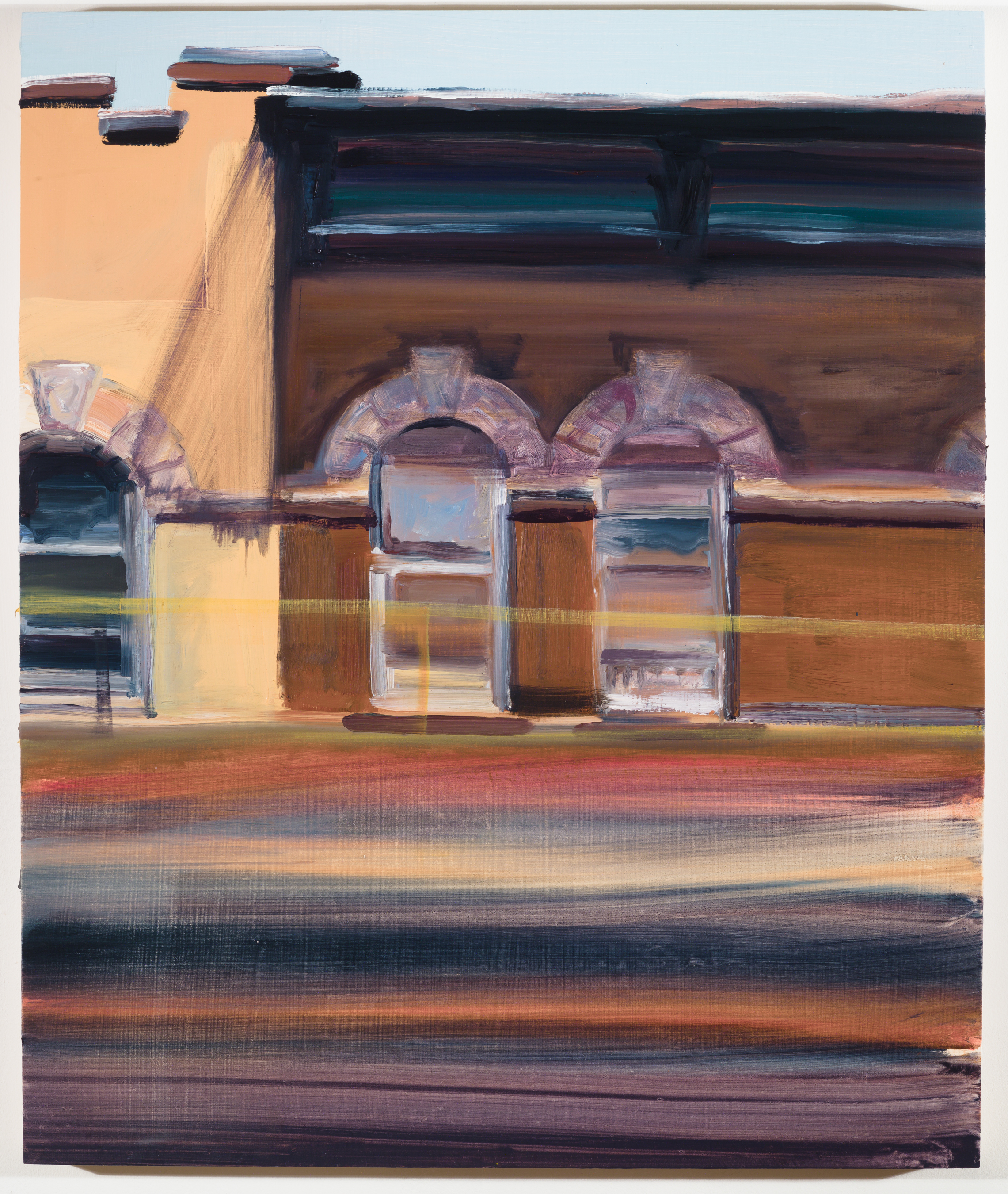 Speed, 2015, 24 x 18 in	Oil on panel