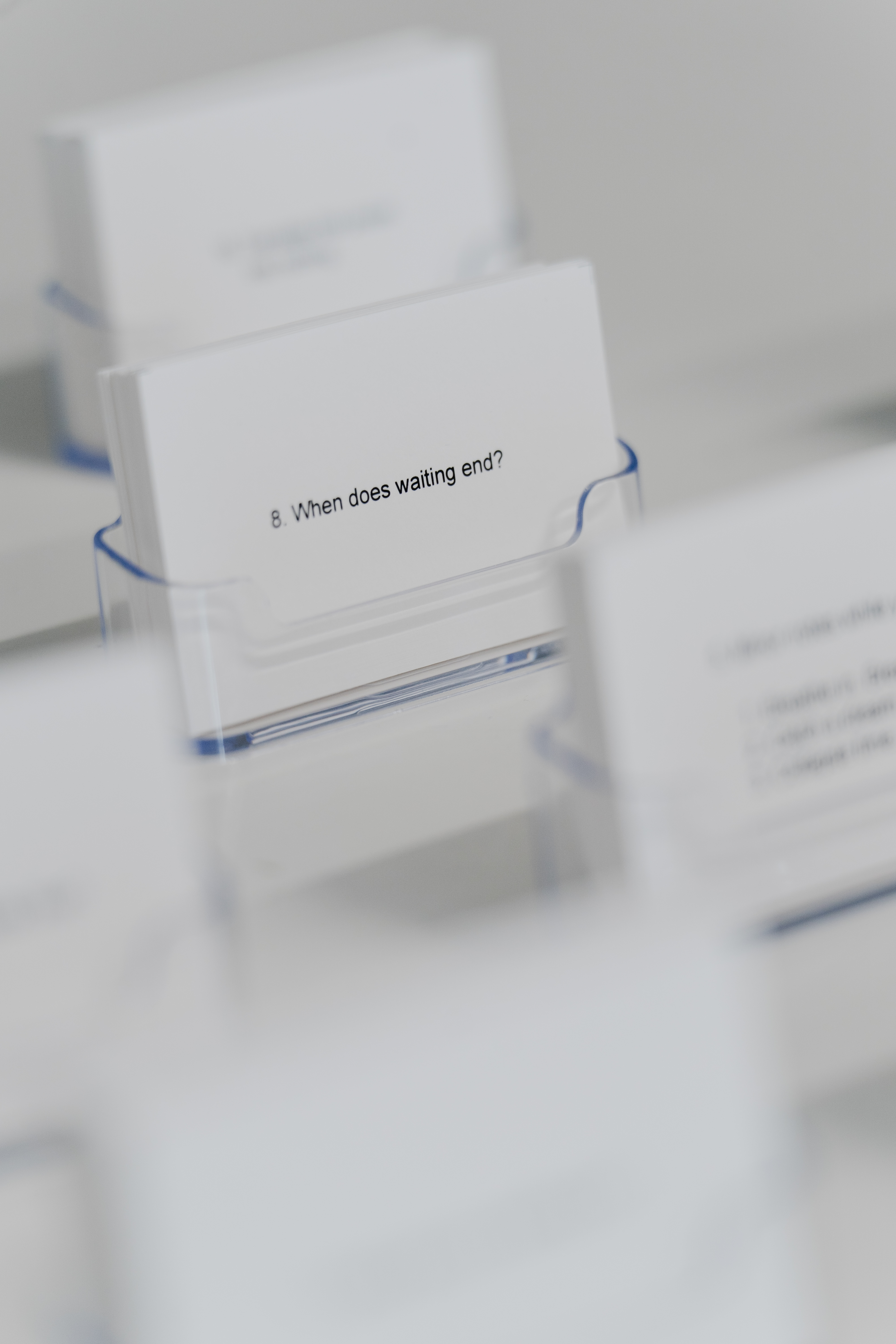 Installation view. Waiting Tides, Krognoshuset 2025. Photo: Loc Vo.