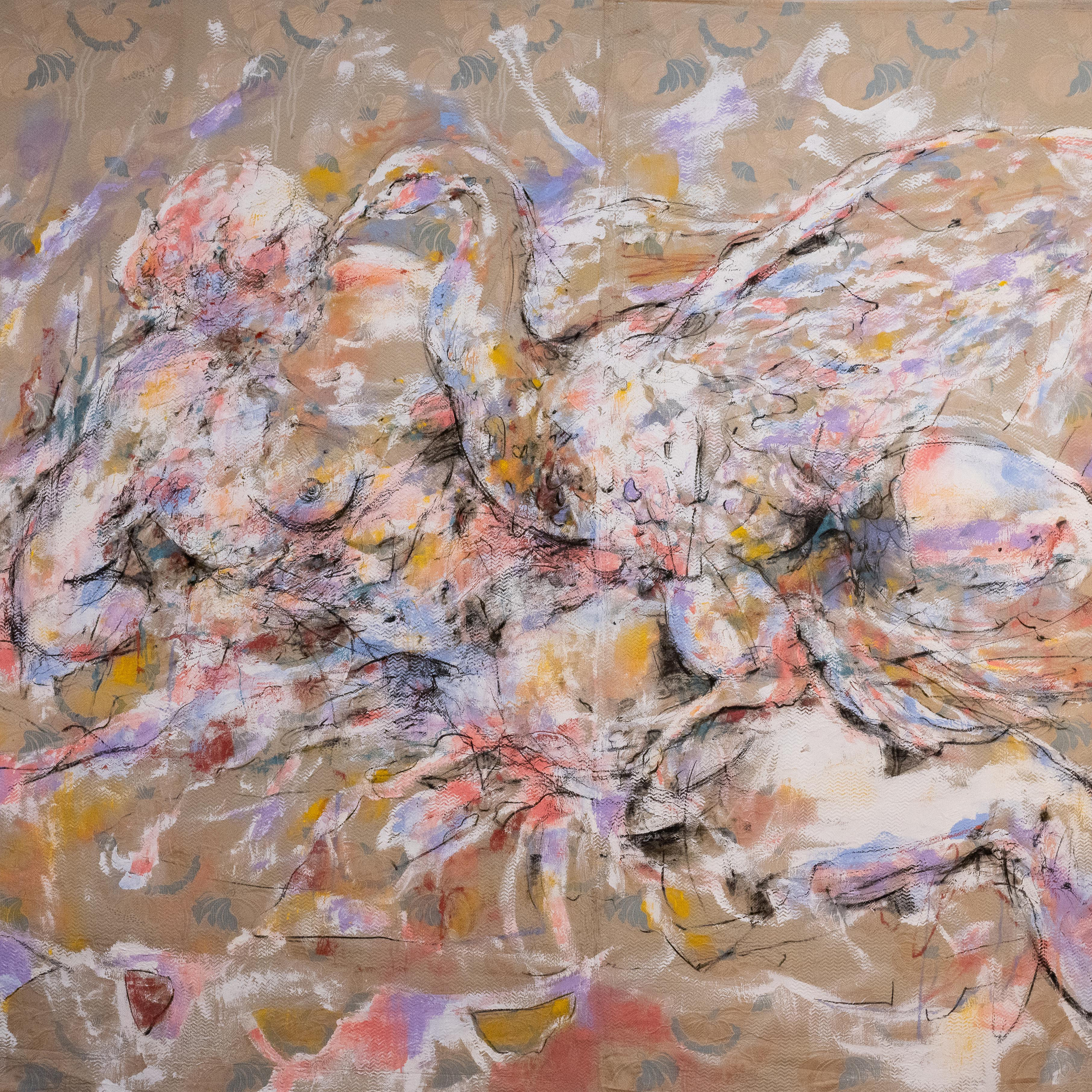 ‘Leda and the Swan. (After de Saint-Aubin.)’ 2024