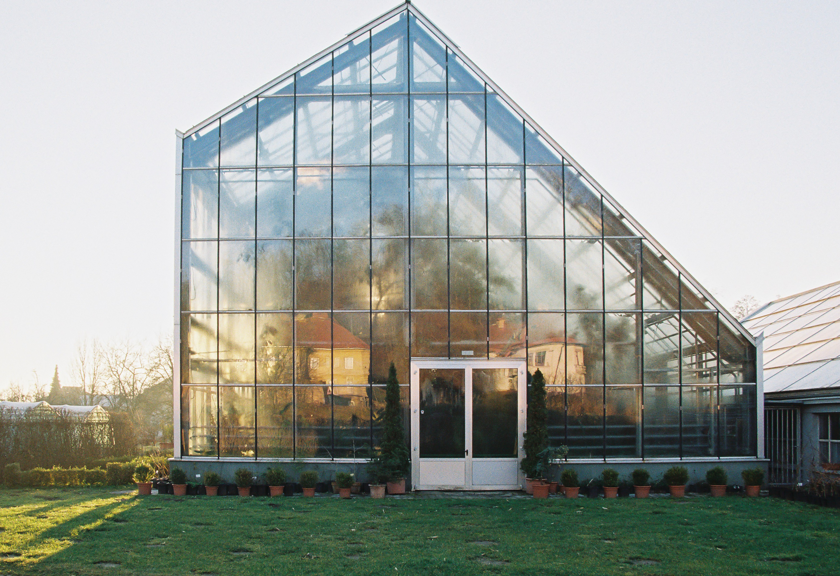 Rastlinjak v botaničnem vrtu / a greenhouse at the botanical garden, Rakovnik, Ljubljana