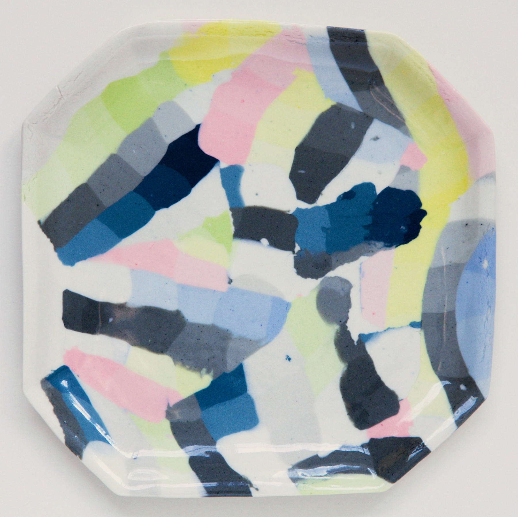 Medium Scrapware Octagonal Plate [120$]