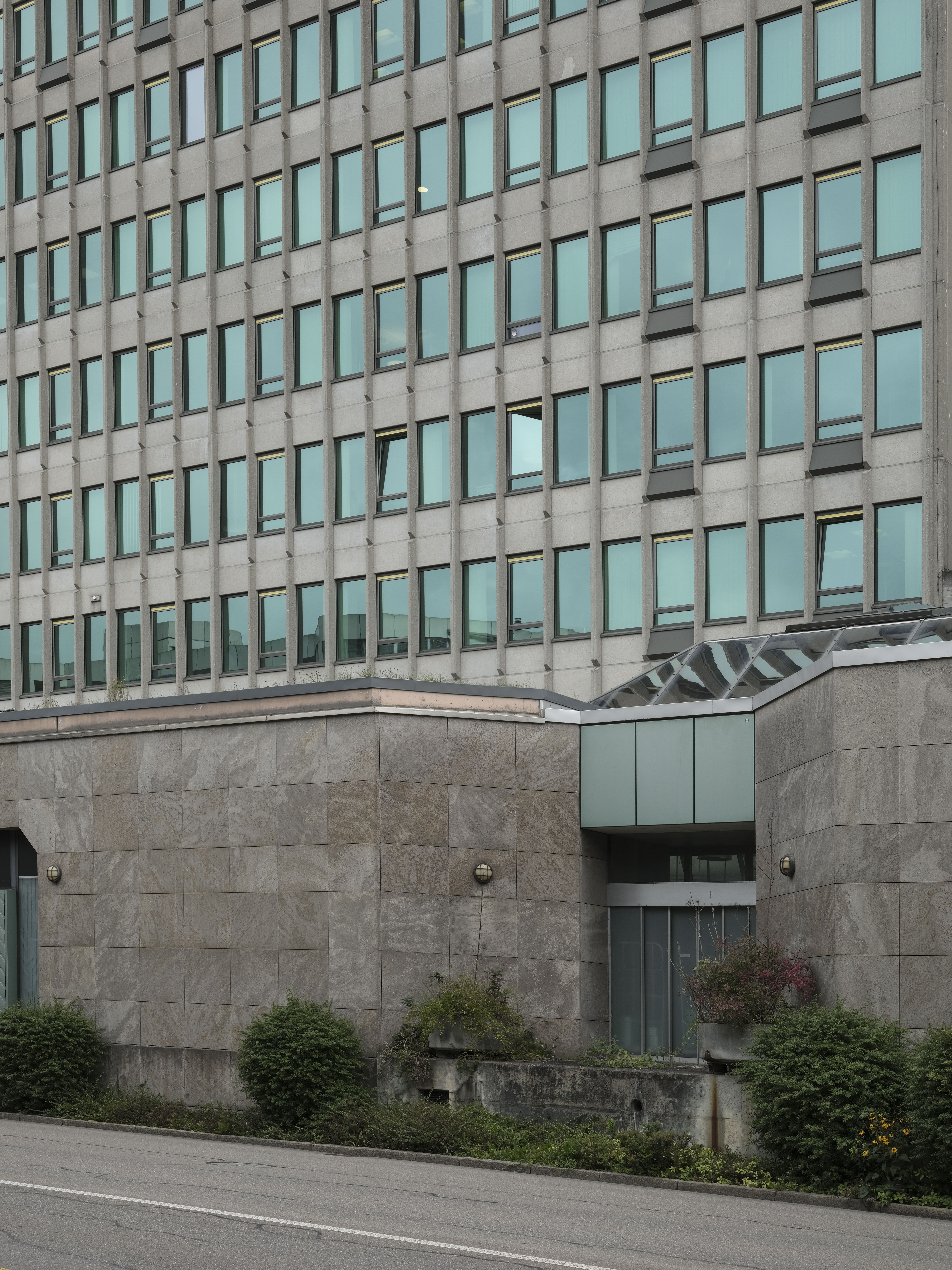 Vue de l'immeuble qui abrite les fonds d'investissement d'Alexeï Mordachov, Zug