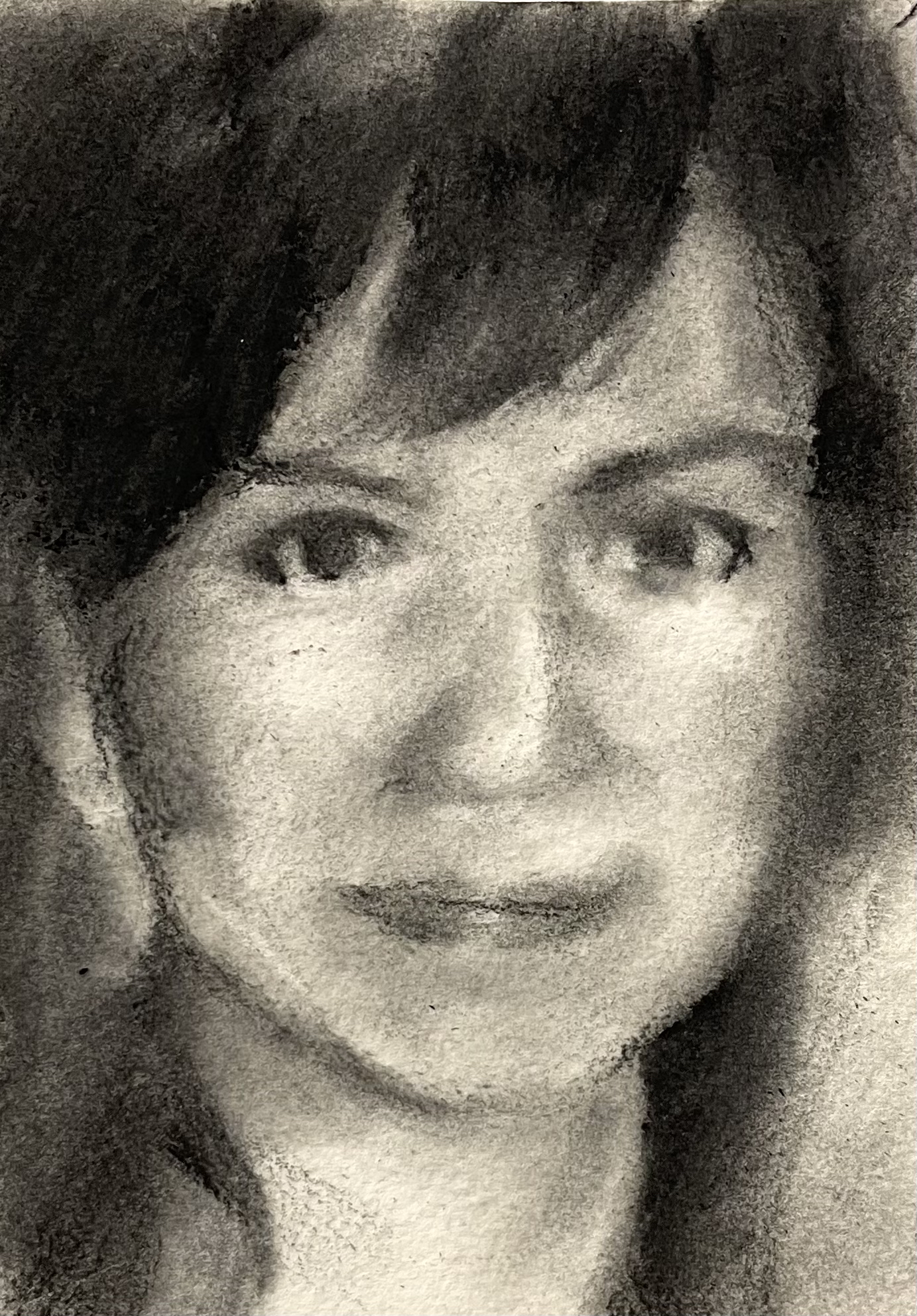 Charcoal, 3x5 inches