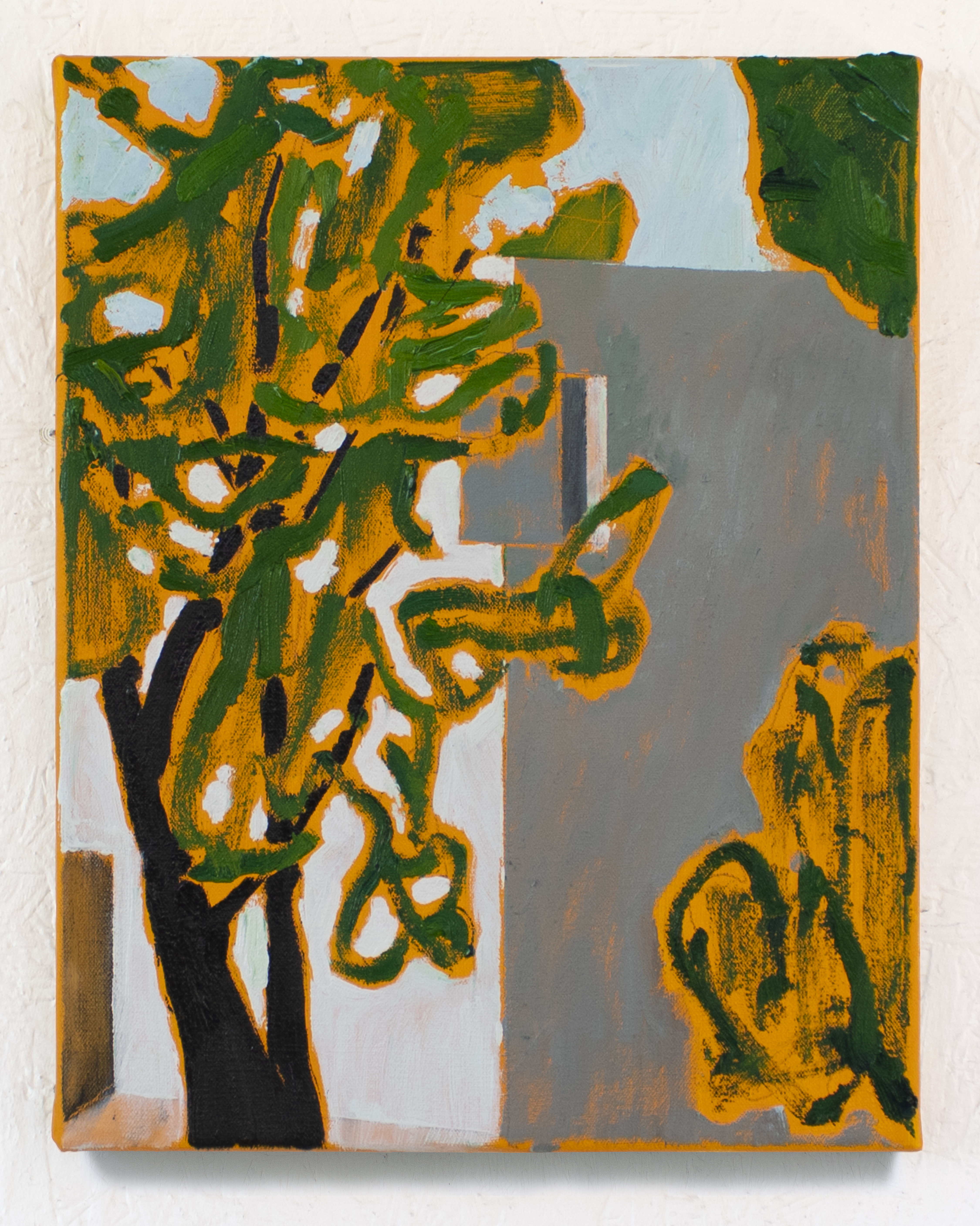 "Boundary" oil on canvas, 14 x 11 in., 2025