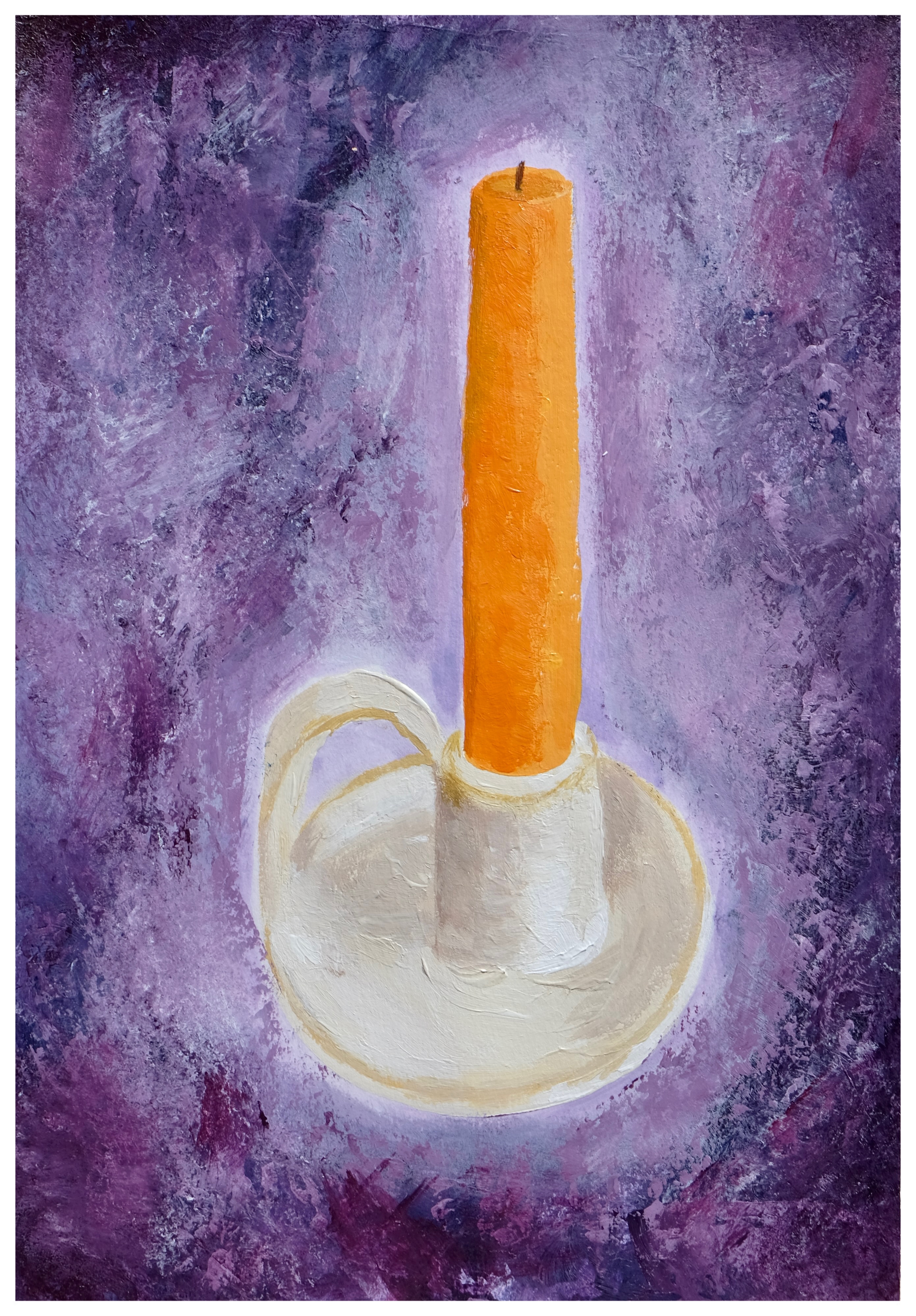 untitled 1, 2022, 7x10in, acrylic on paper