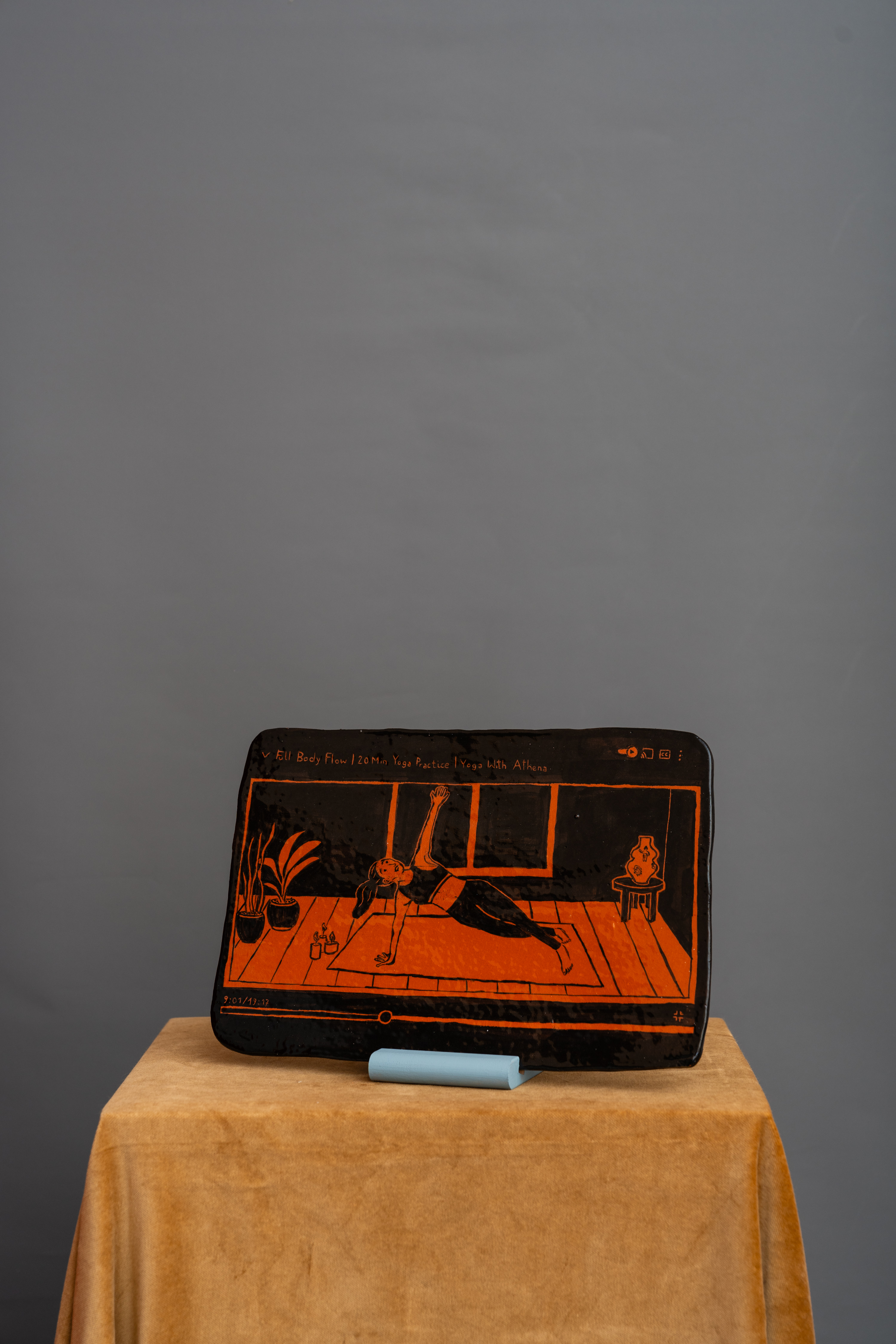 'Yoga' Ipad, Dimensions: 24 x 17 x 1 cm