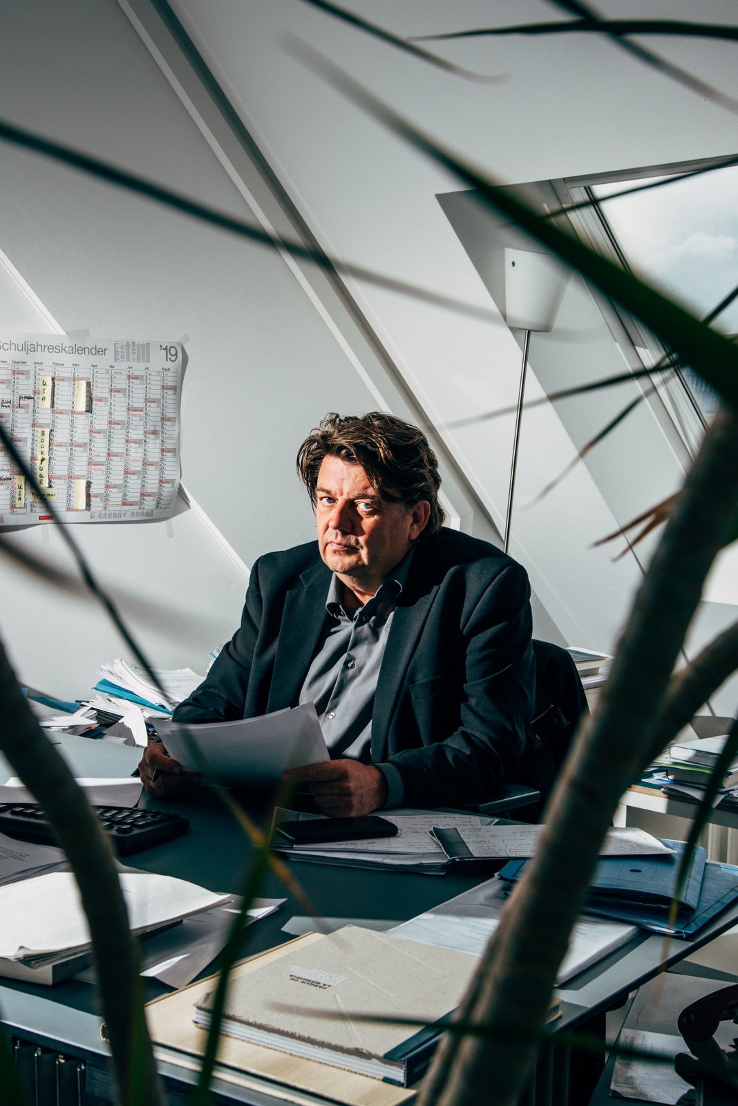 Wolfgang Kaleck, Rechtsanwalt u.a. von Edward Snowden / WOZ / Berlin 2018