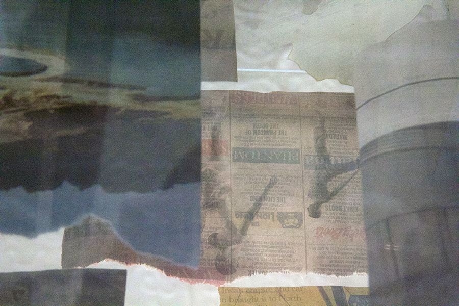 Smithson (And they threw their thoughts ahead of themselves like arrows) 2017  Archival Pigment Print on Arches Watercolor Paper 5” x 7.5” Edition 1/3 + II AP