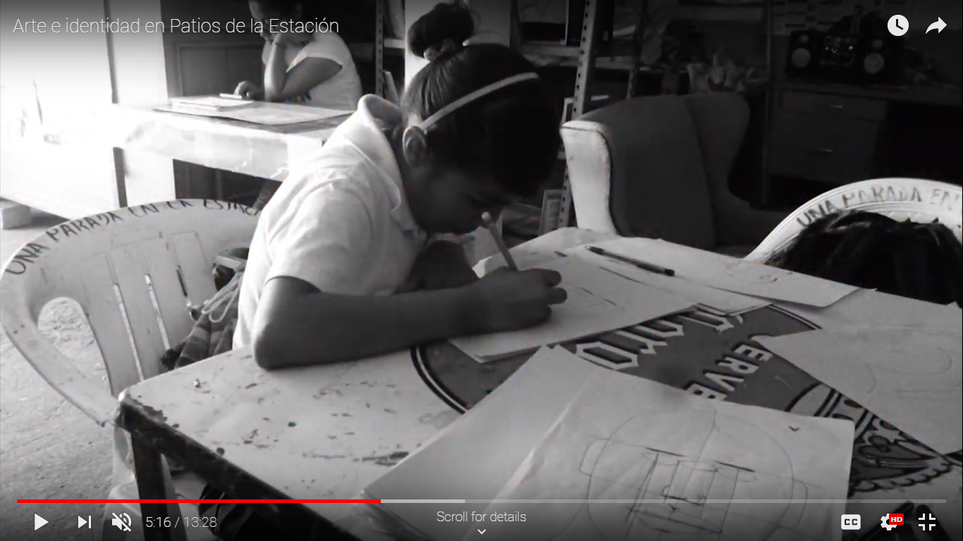 Screenshot of Documentary about Patios de la Estación 2 © Miranda Martinez M.