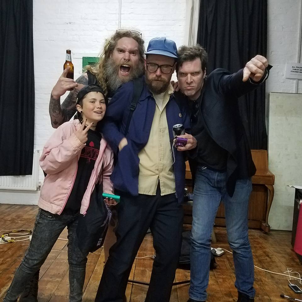 Brighton 2017 with Ollie, Ellka, and Dylan from the Trevor Watts / Wolf gig
