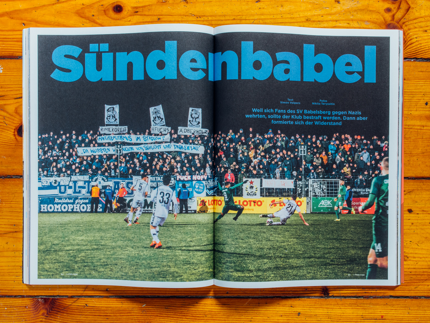 11Freunde #196 / SV Babelsberg Reportage / Februar 2018