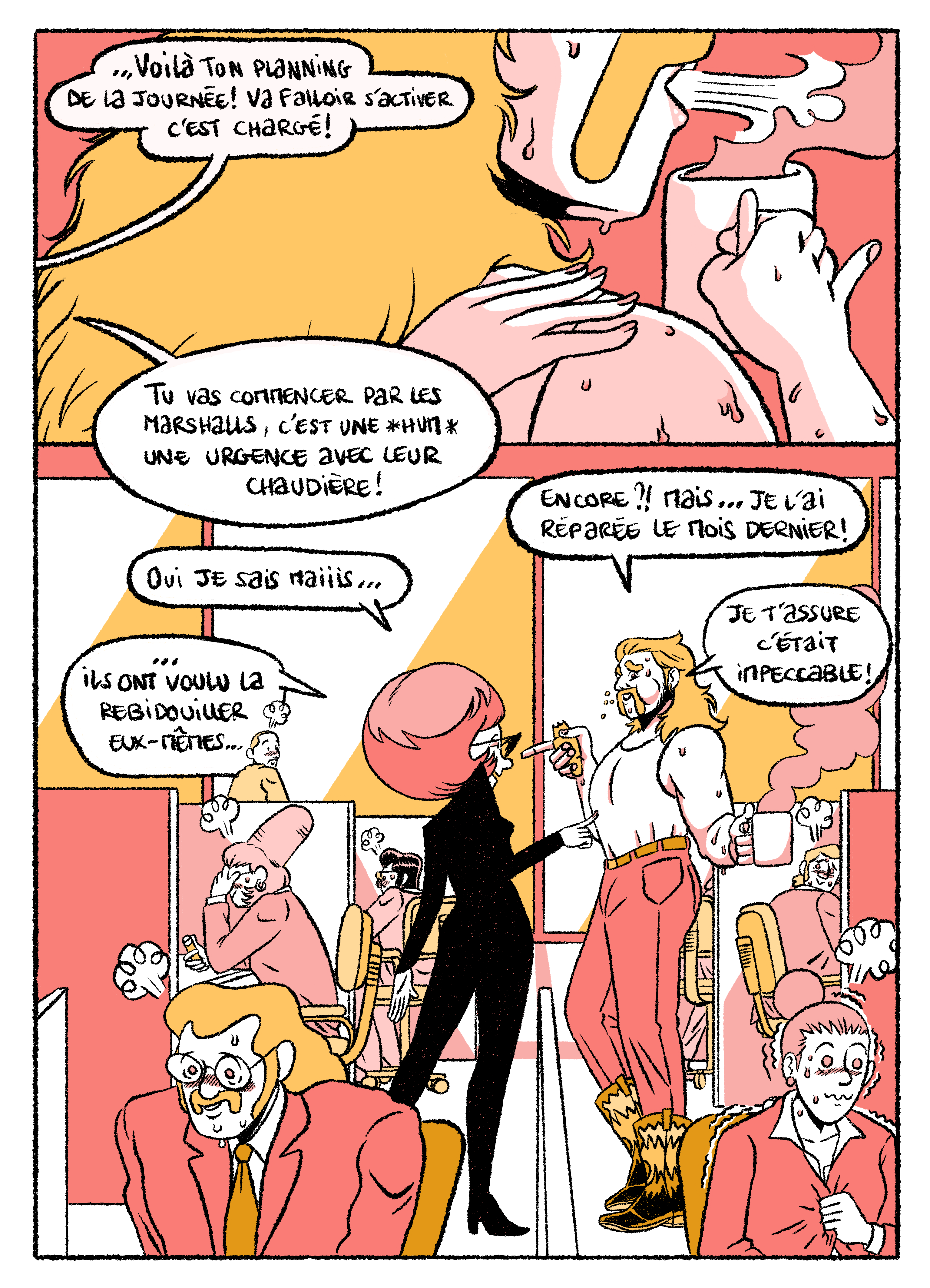 OH MY GOD MICHEL! Ongoing project, written by Joseph Saffiedine, 2023