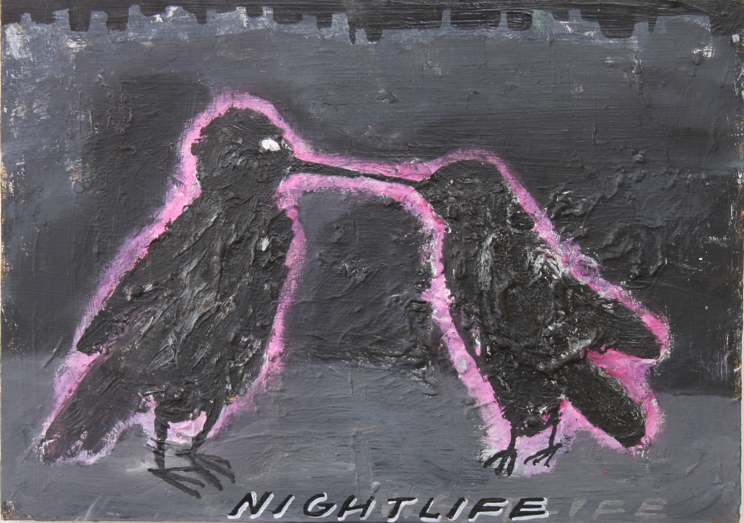  Nightlife,  42x30cm