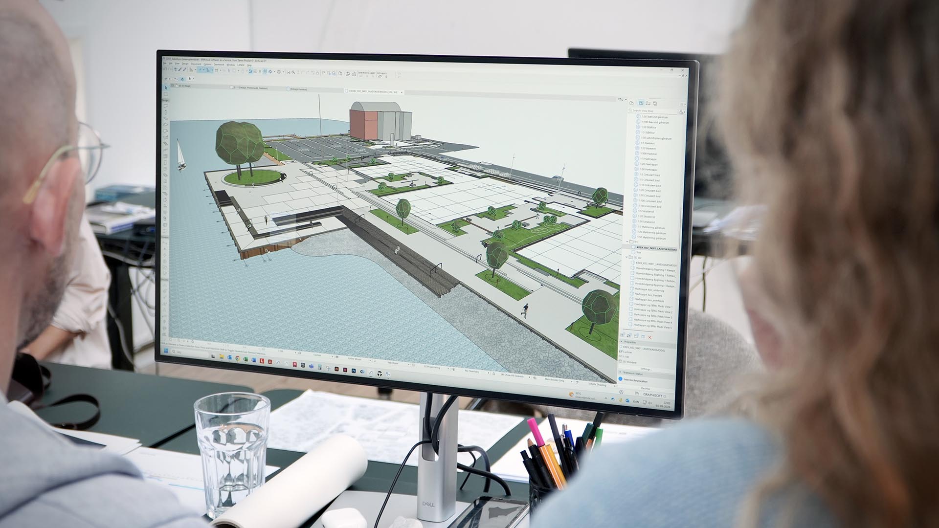 Udvikling af projektet gennem 3D. Udveksling af IFC med samarbejdspartnere