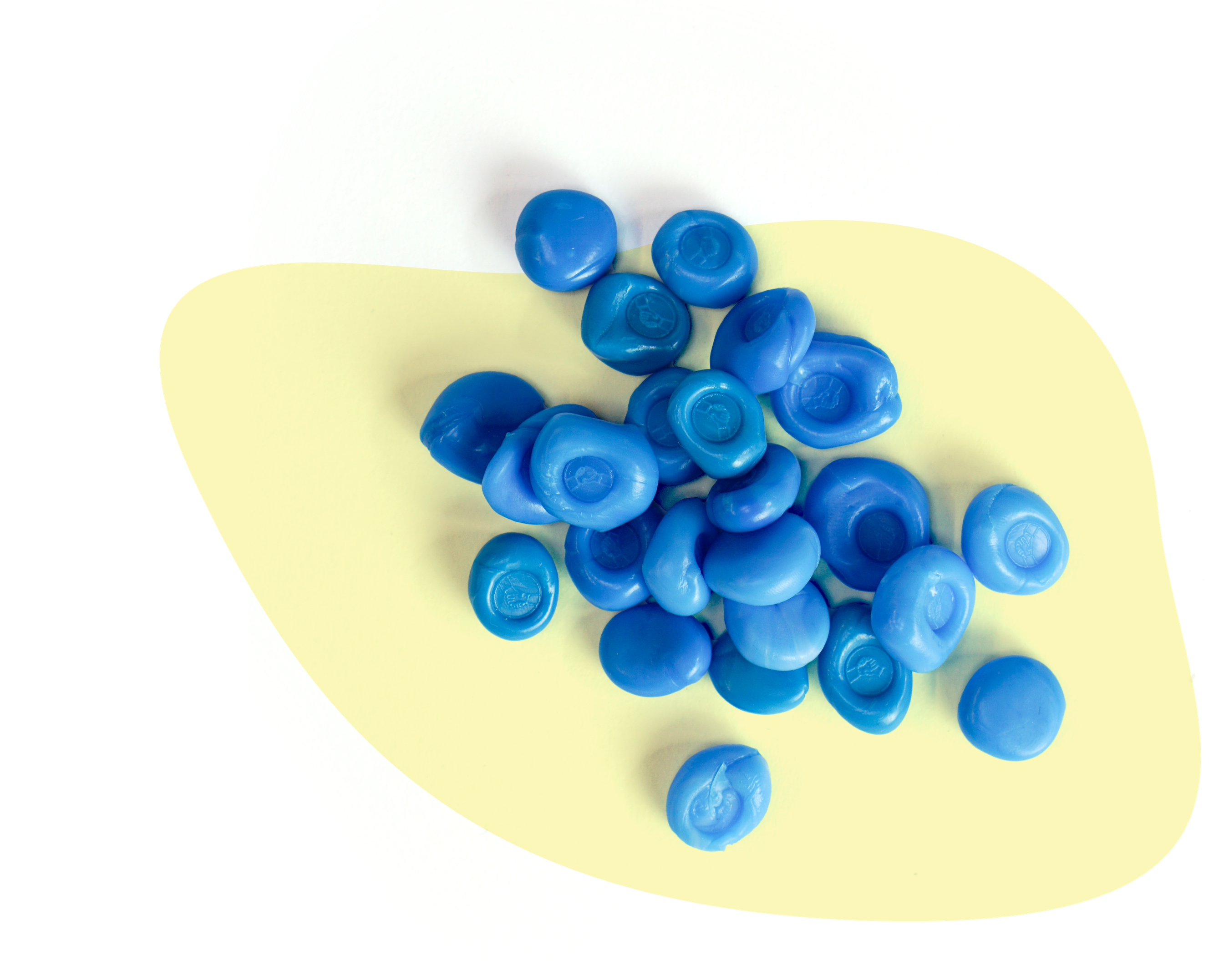 Pellets aus thermoplastischem Kunststoff zum nachbestellen für den die Aember Ressourcen Talisman - Box