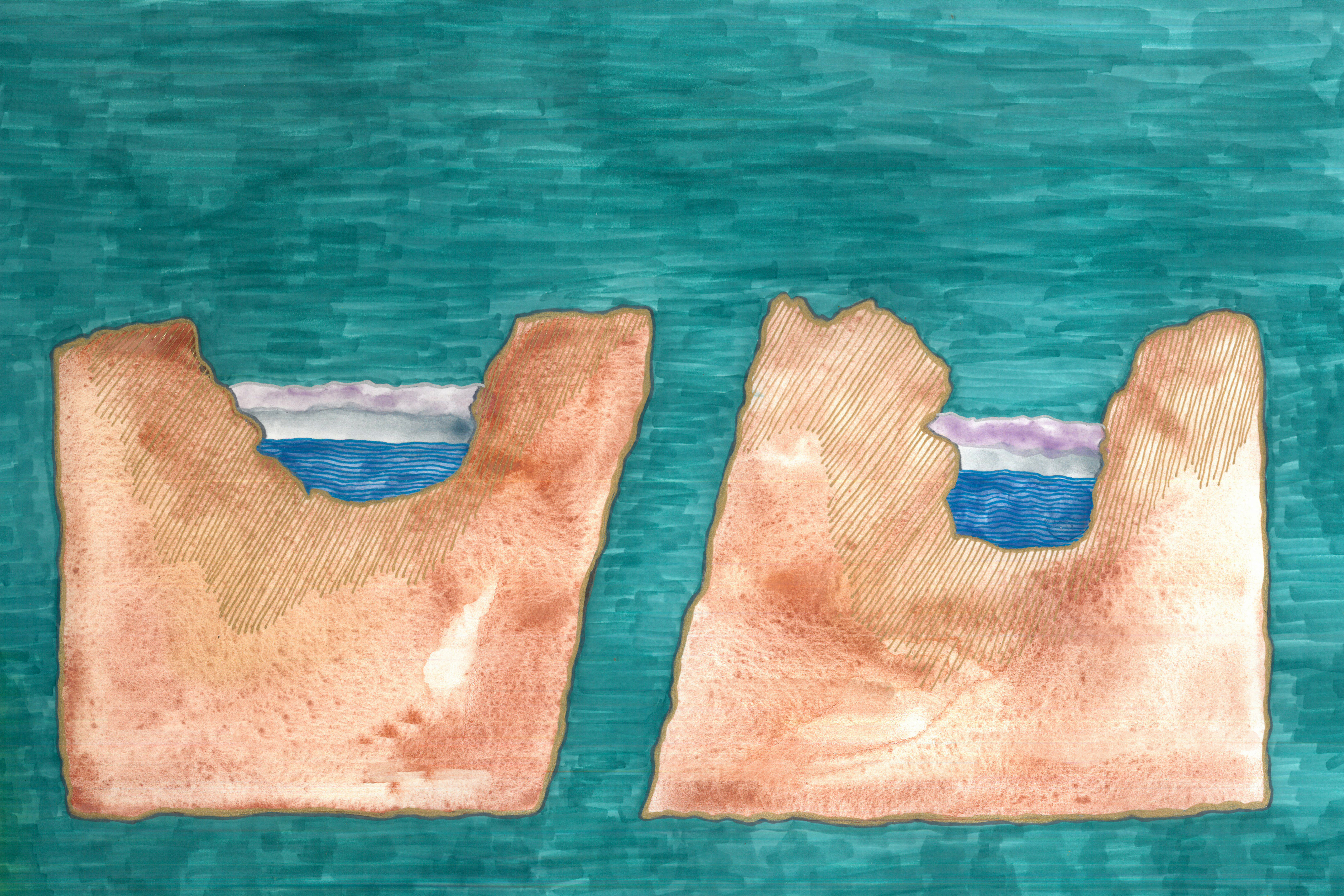 Deposited Simultaneously in Two Basins That Are Not Physically Continuous