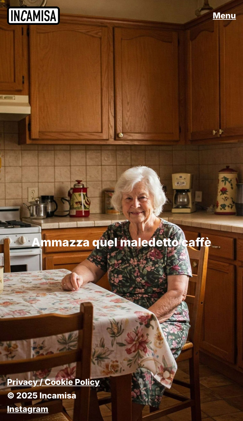 giallo.studio graphic web-design for Incamisa