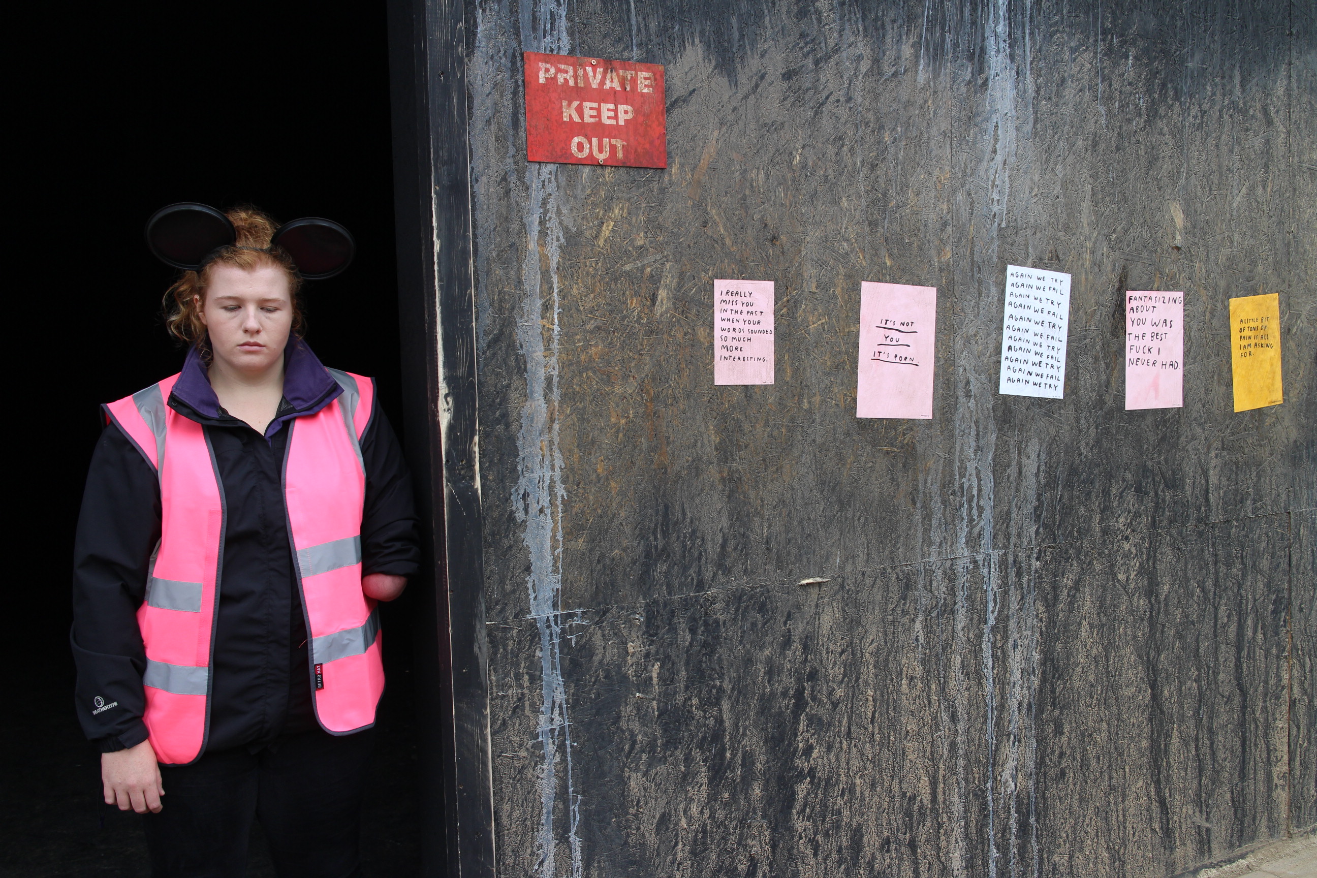 Breakup Letters. 2015Various dimensionsInstallation view