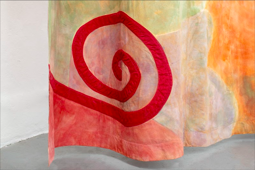 Details of Caminos para el agua, 2025 Photo courtesy of Rebecca Camacho Presents and the artists Photo by Ramiro Chavez