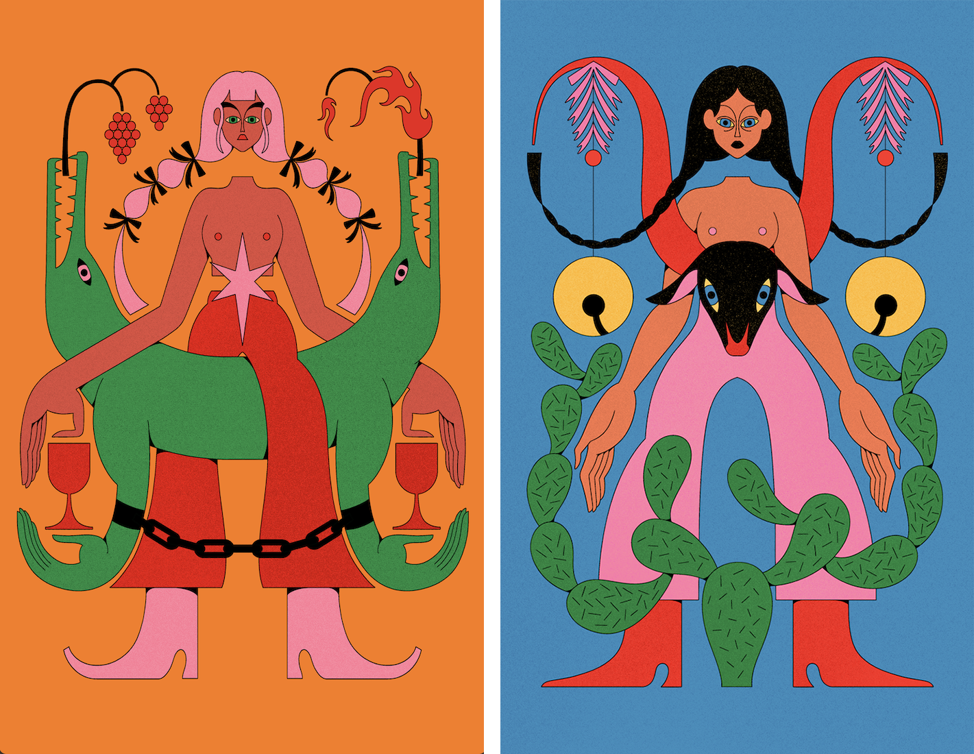 Dos de copas / Dos de oros