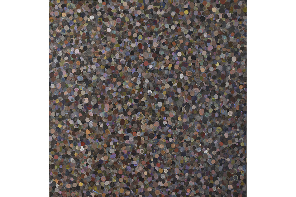 Álvaro Oyarzúnserie Horas Extras, 2018Acrílico sobre tela160 x 160 cm