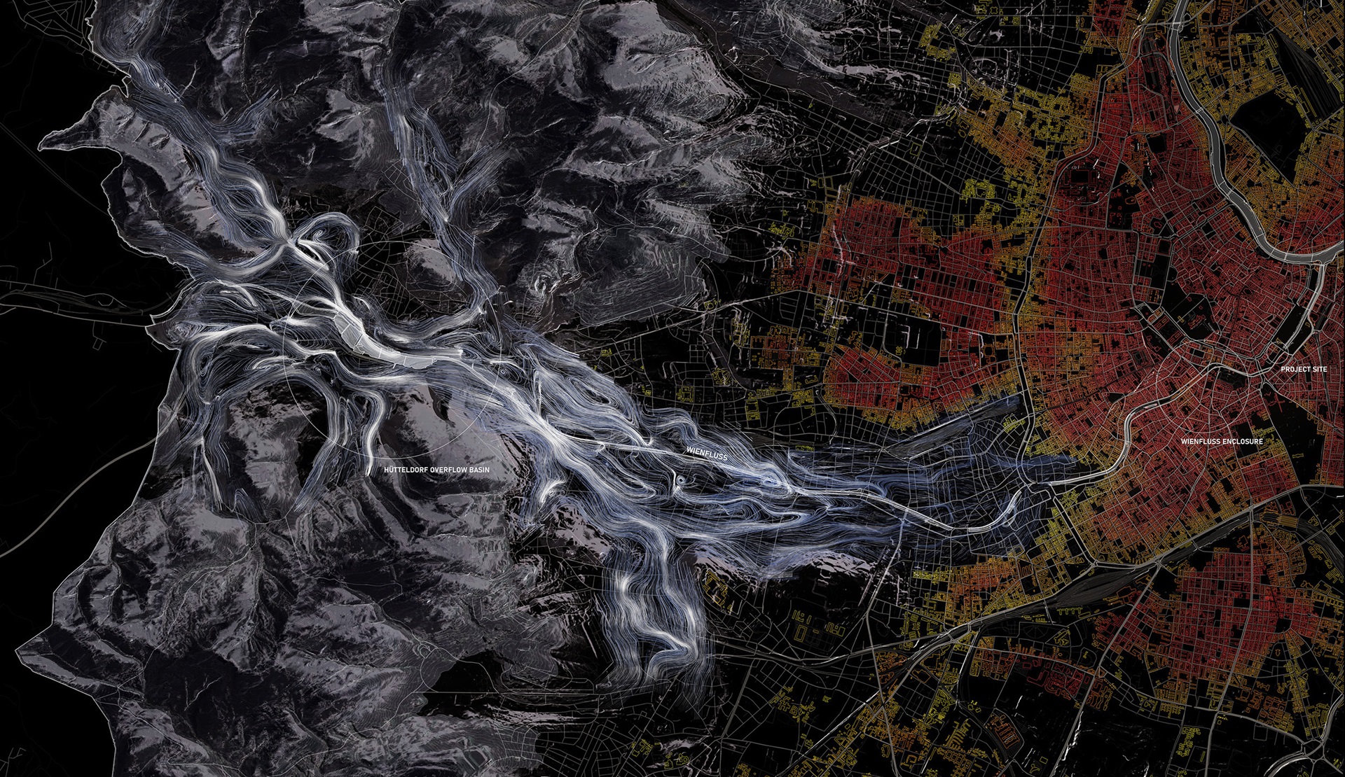 Wind, topography, heat in west Vienna; Project site