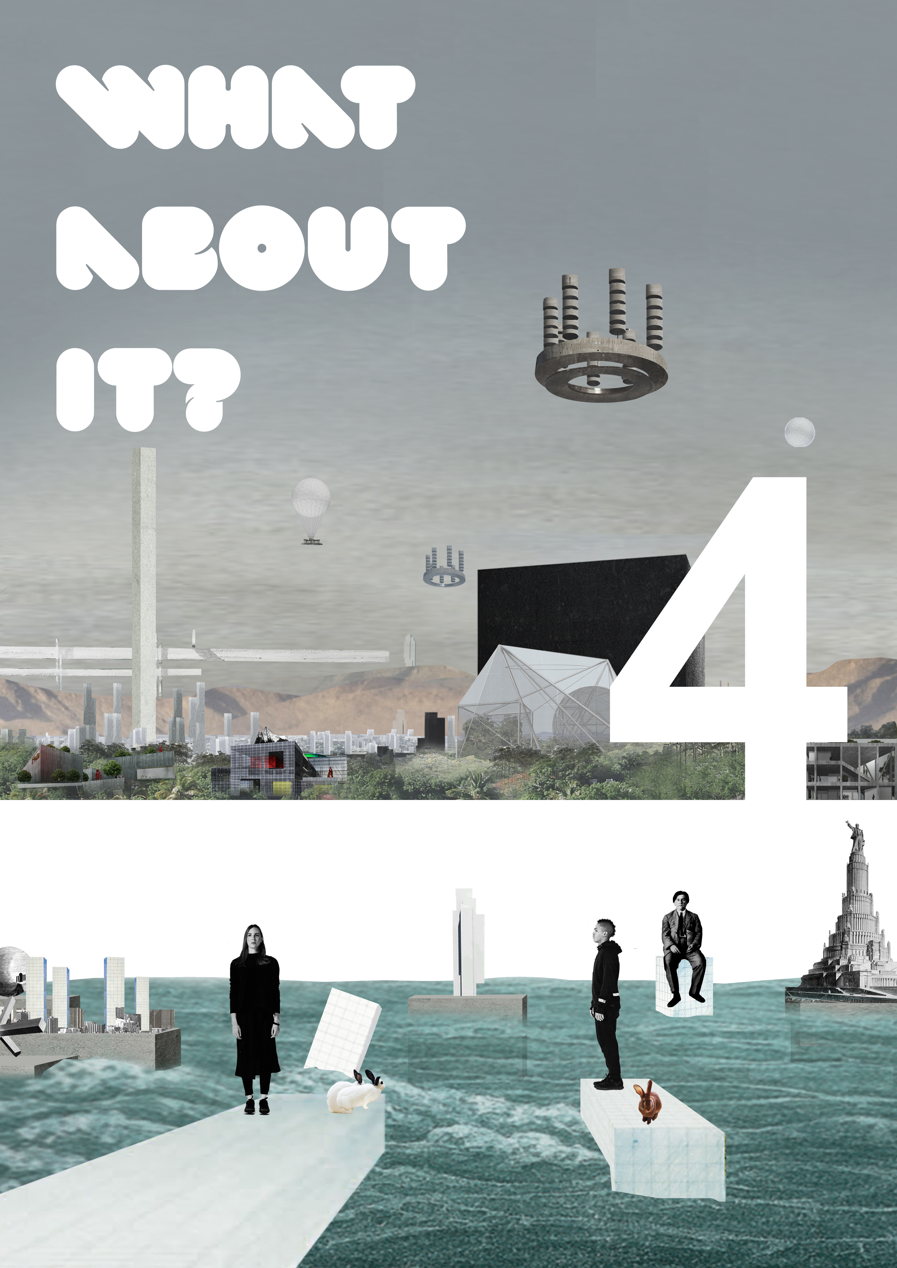 WHAT ABOUT IT? (2011-2016) Waizine Part 1-4,  29.5 x 20.8 cm