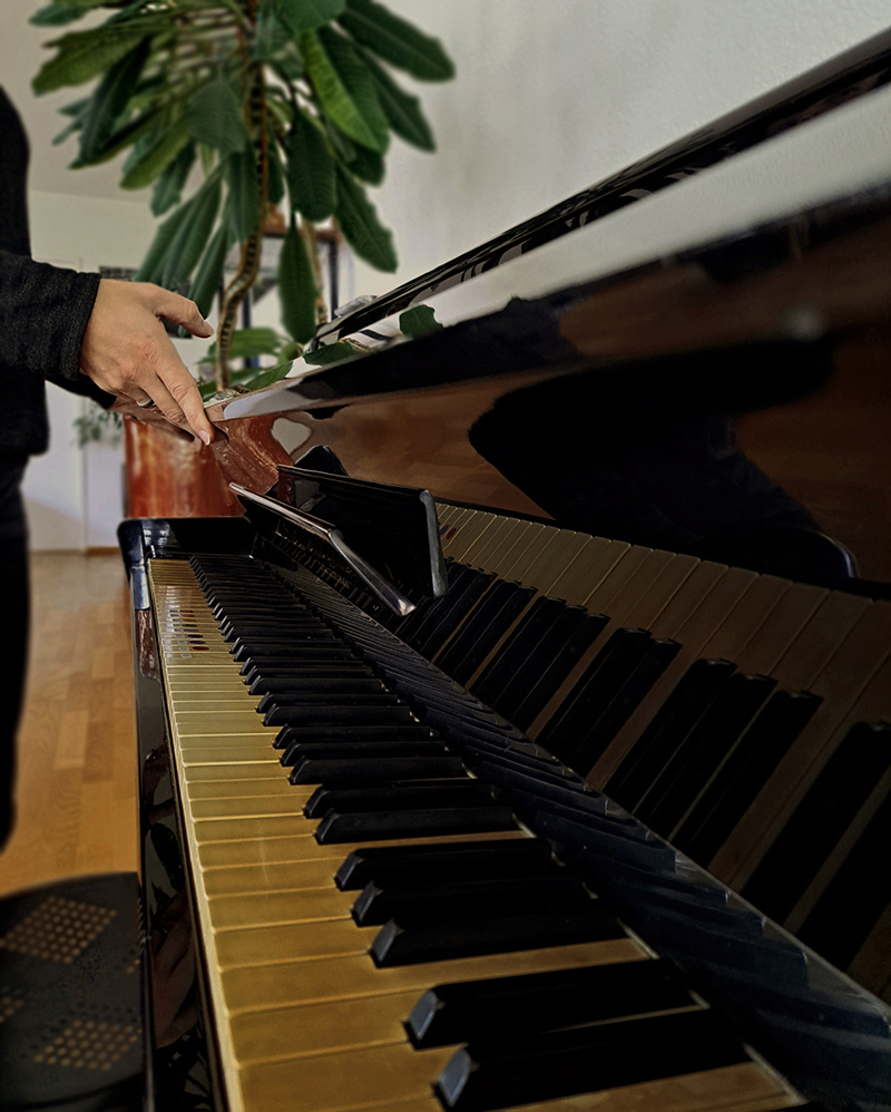 Musik als Brücke zwischen Generationen. Alte Tasten, neue H&auml;nde.