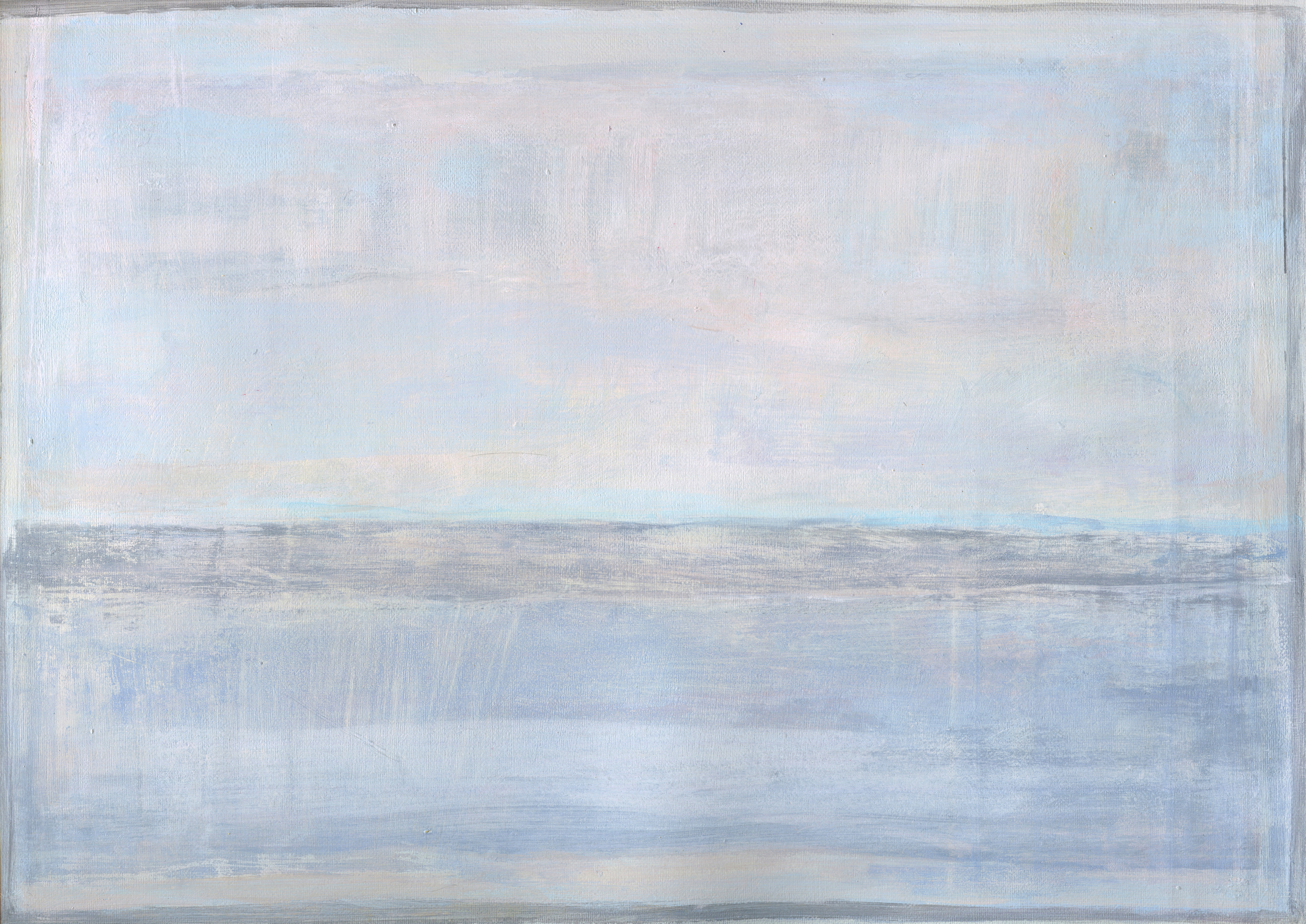 6-part painting (5), acrylic on canvas, 26 x 37 cm