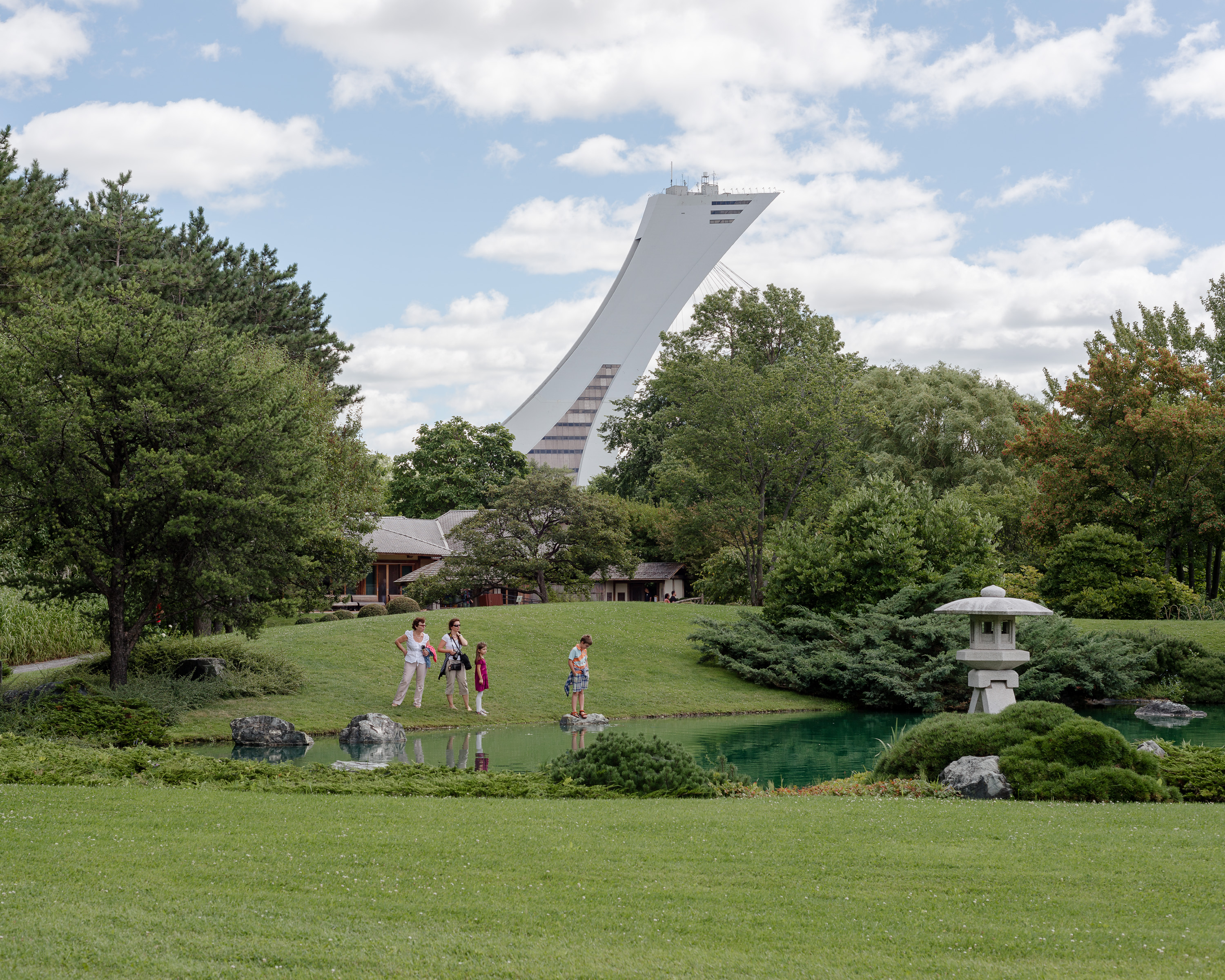 "Japanese Garden (Montréal)" 40"x50" archival inkjet print