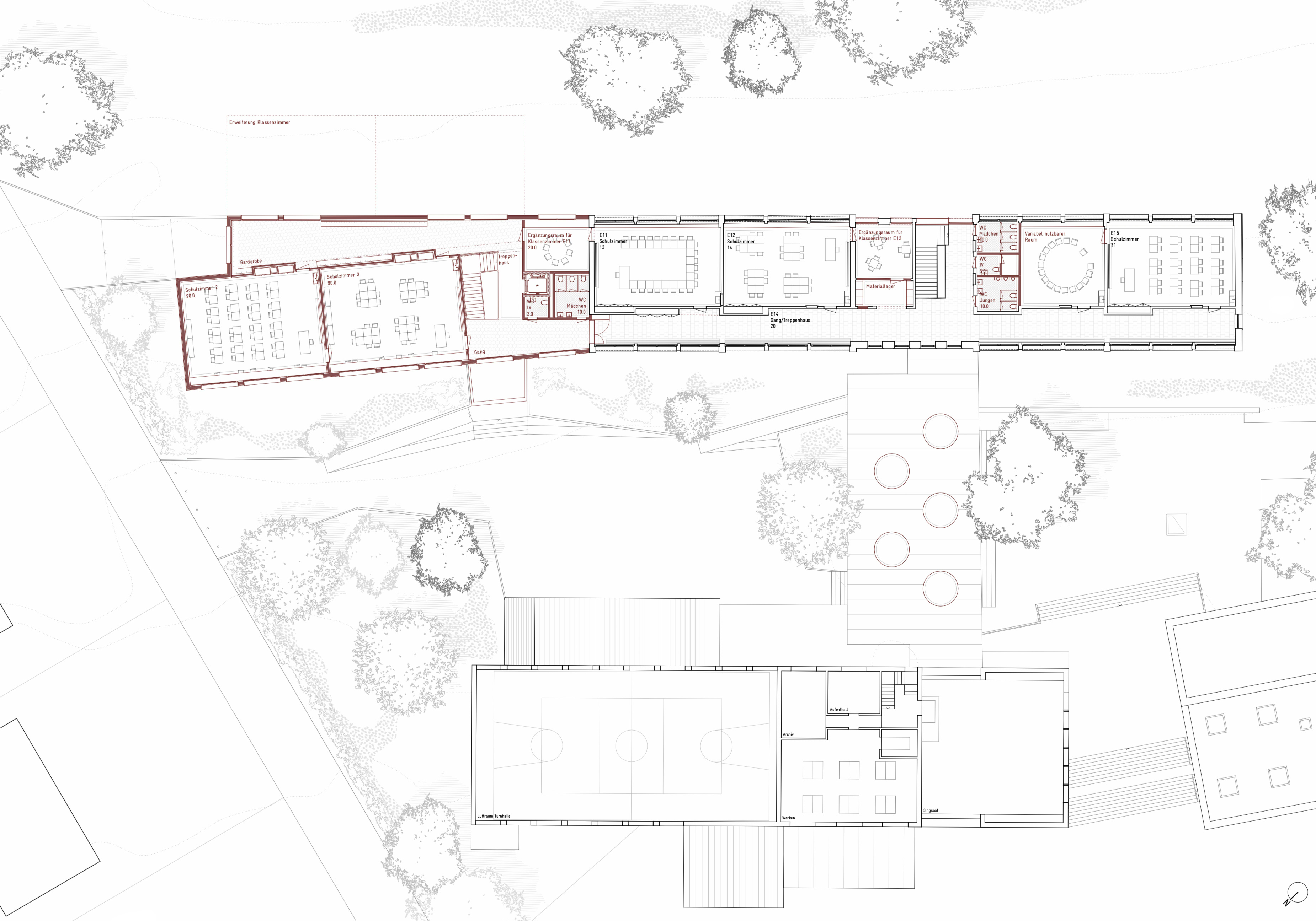 Grundriss Obergeschoss